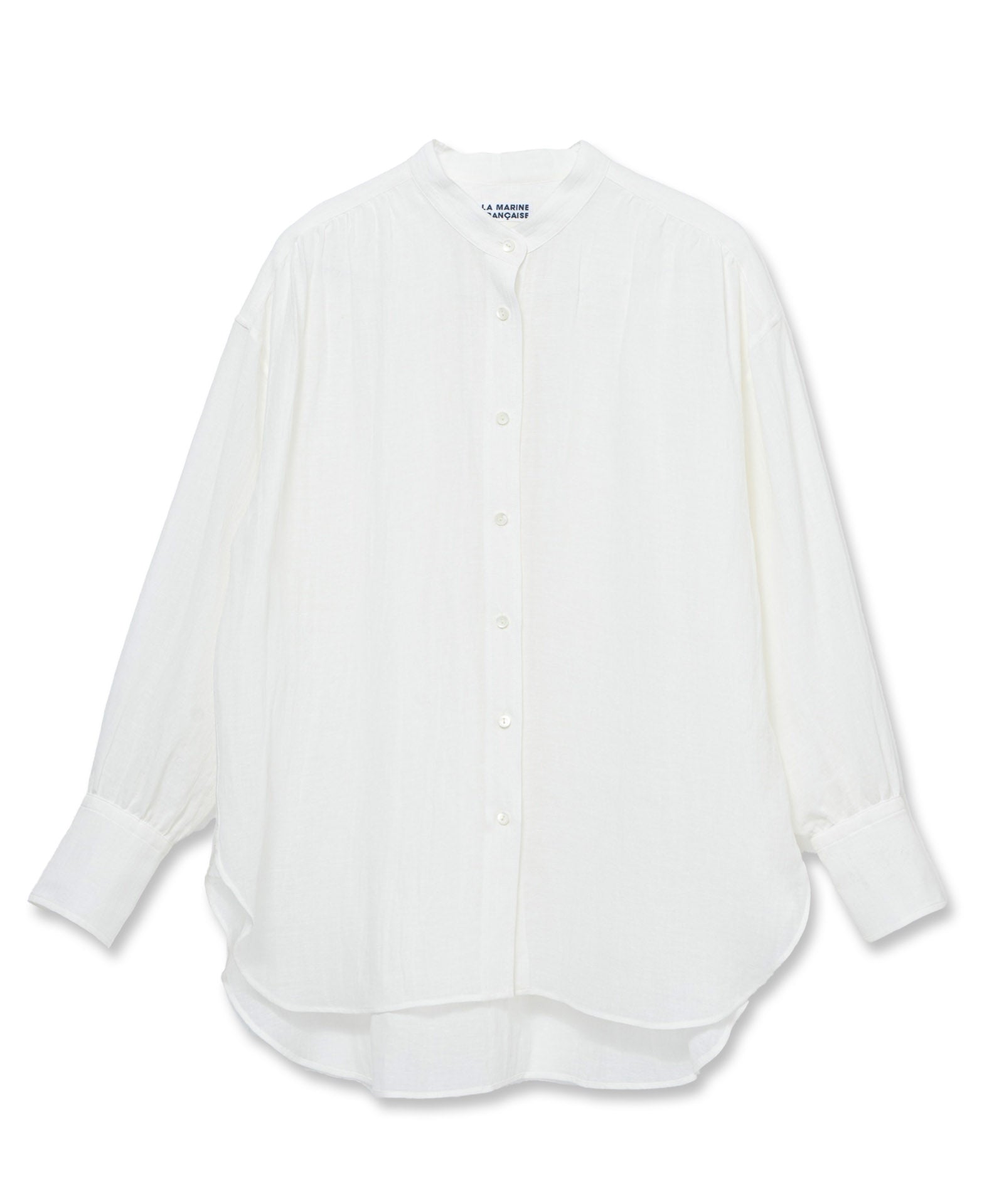 ナチュラルリネンガーゼシャツ