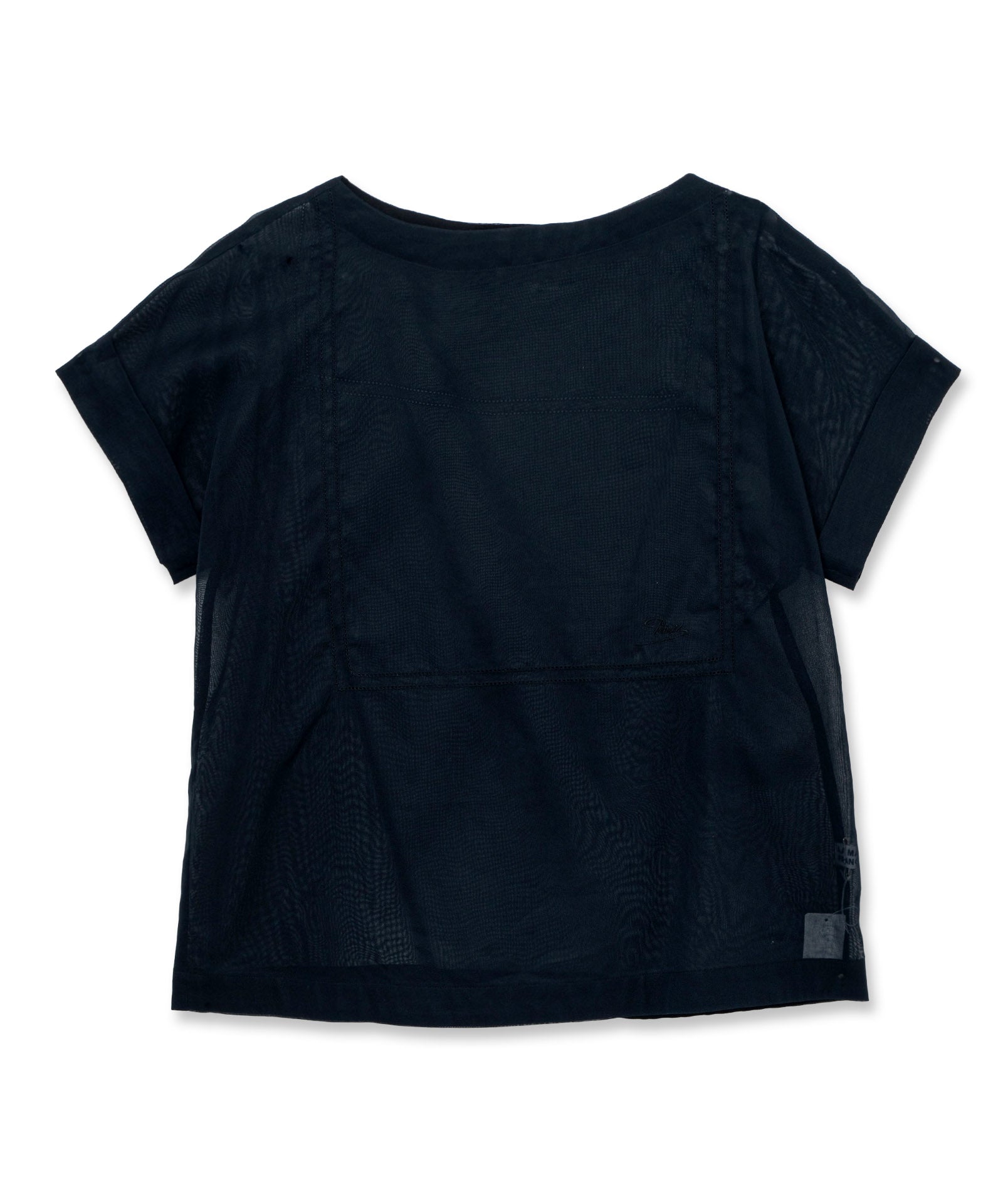 ソフトオーガンジーTシャツブラウス