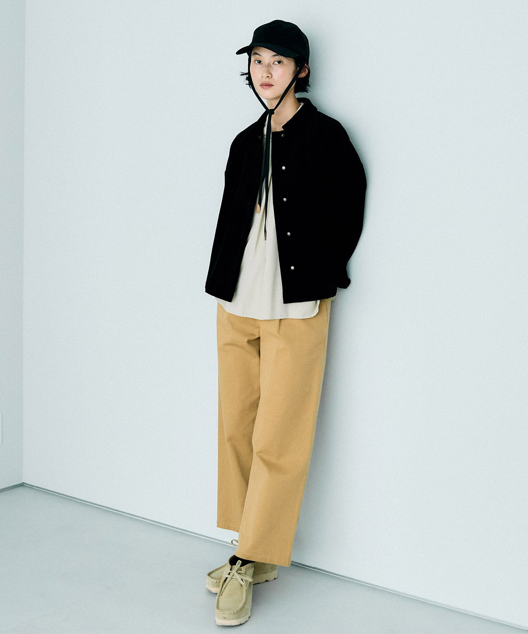 @ブラック:H170 着用サイズ:F