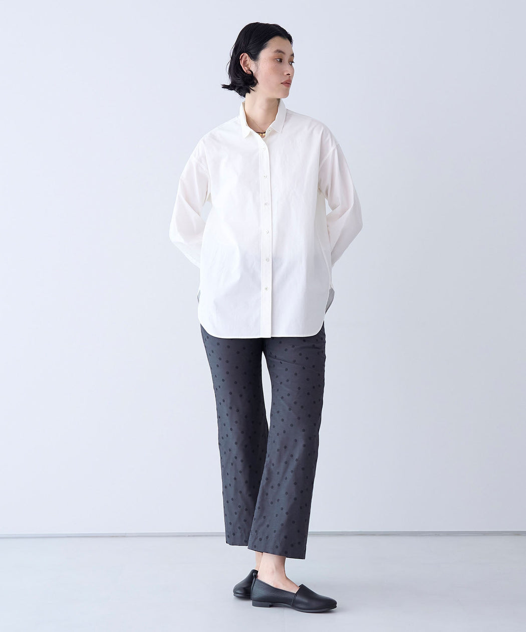 @ホワイト:H170 着用サイズ:1