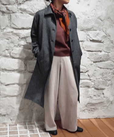 10.16 ステンカラーロングコート×◇毎月19日がおトク！キャンペーン◇