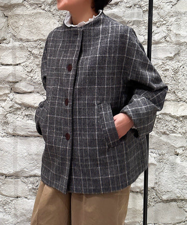 11.28 ボトルネックショートコート