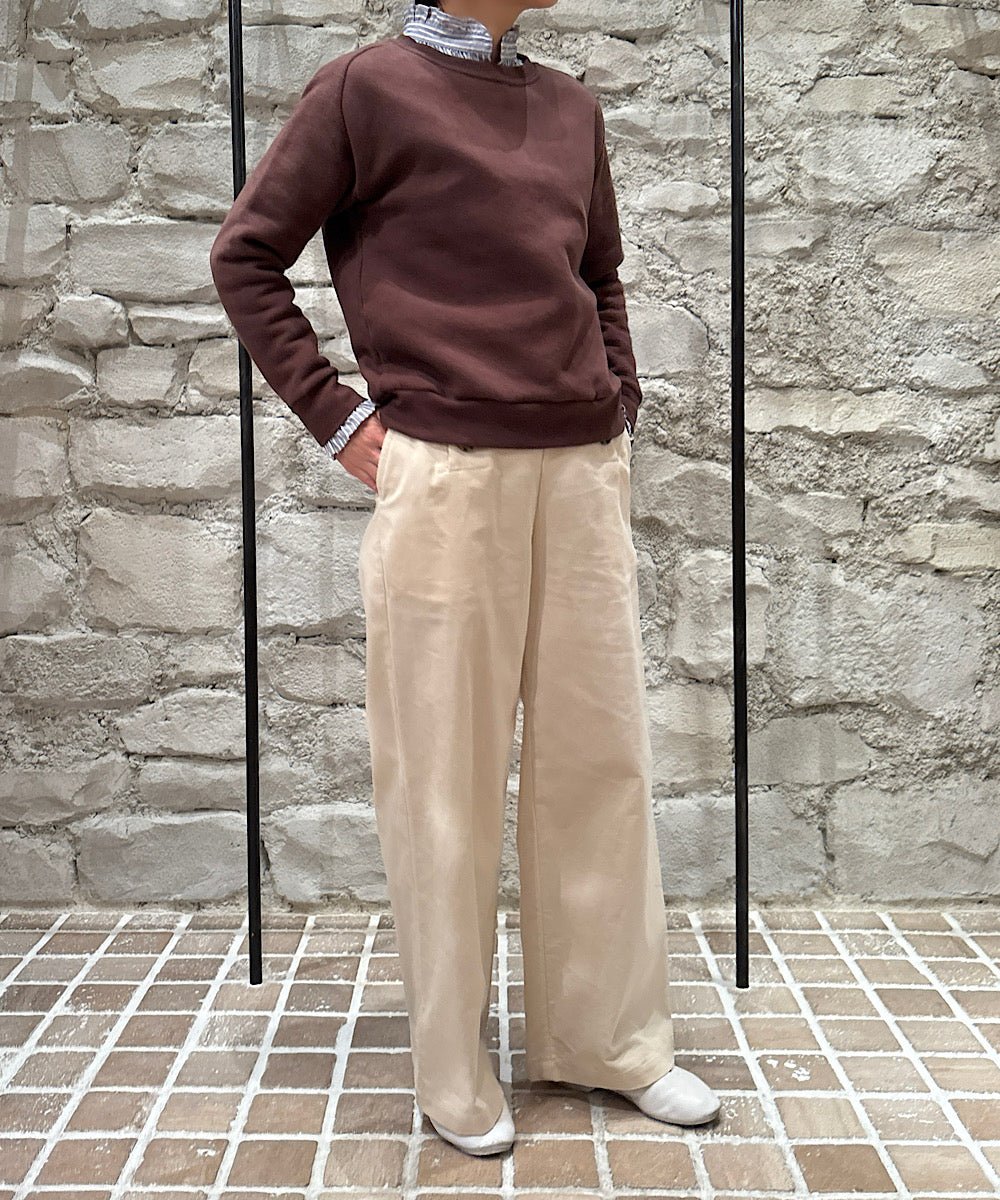 12.26 リムホーム freedom sleeve sweat 裏起毛