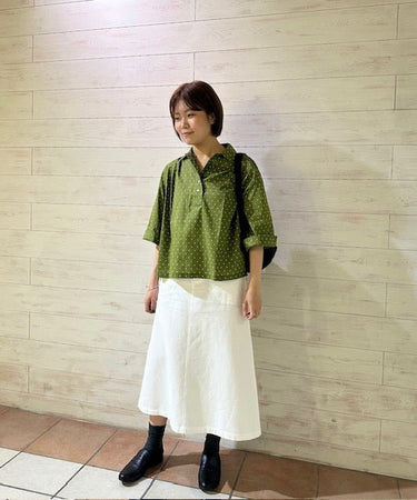 8.21  chemise à pois