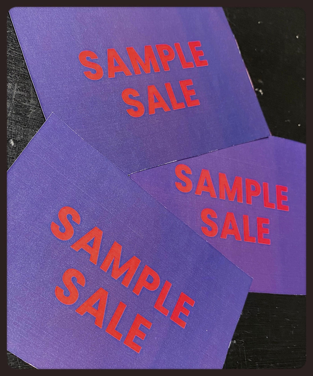 9.12【代官山店限定】SAMPLE SALE