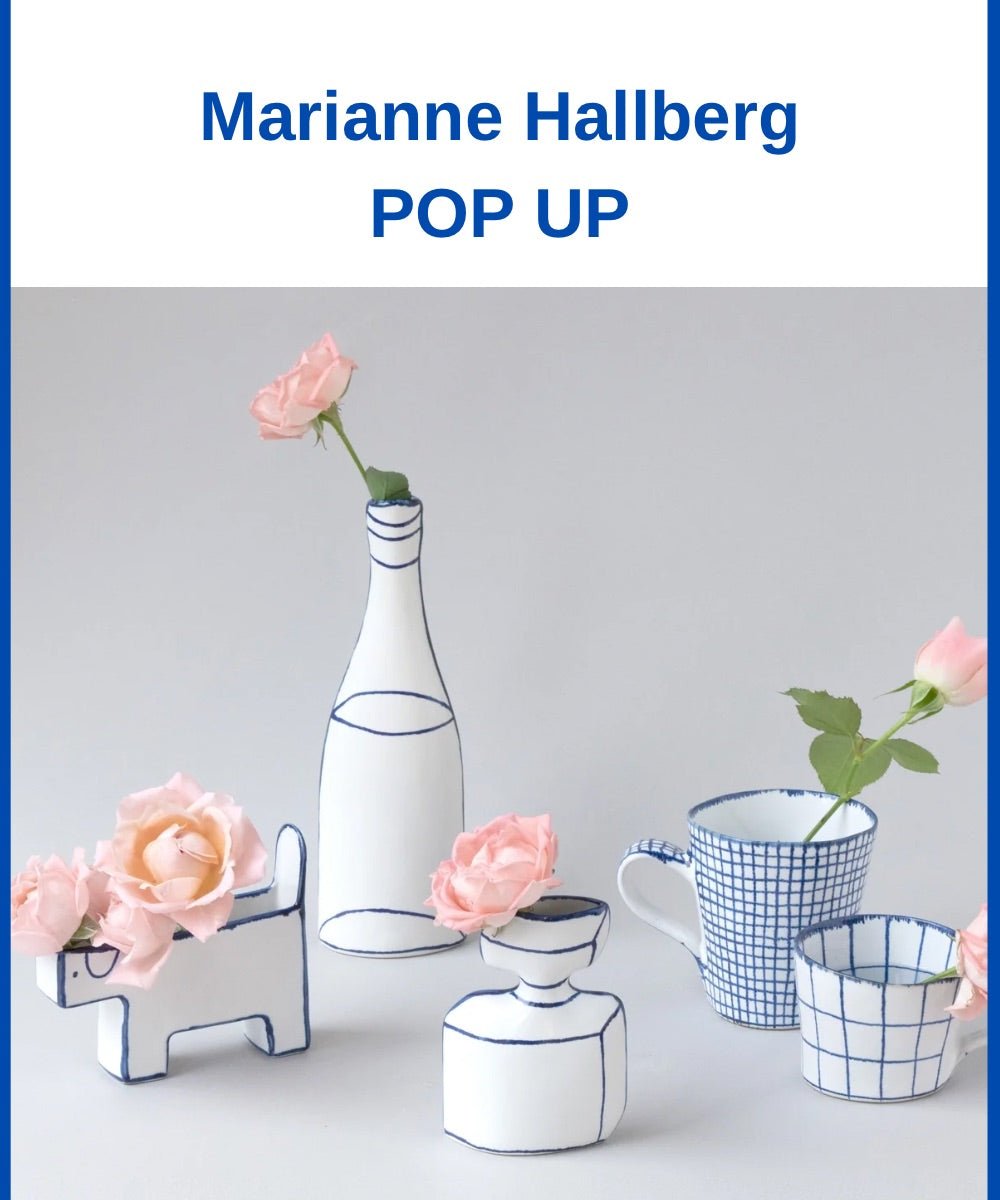 「Marianne Hallberg」POP UP  代官山店で3月8日(金)～start！