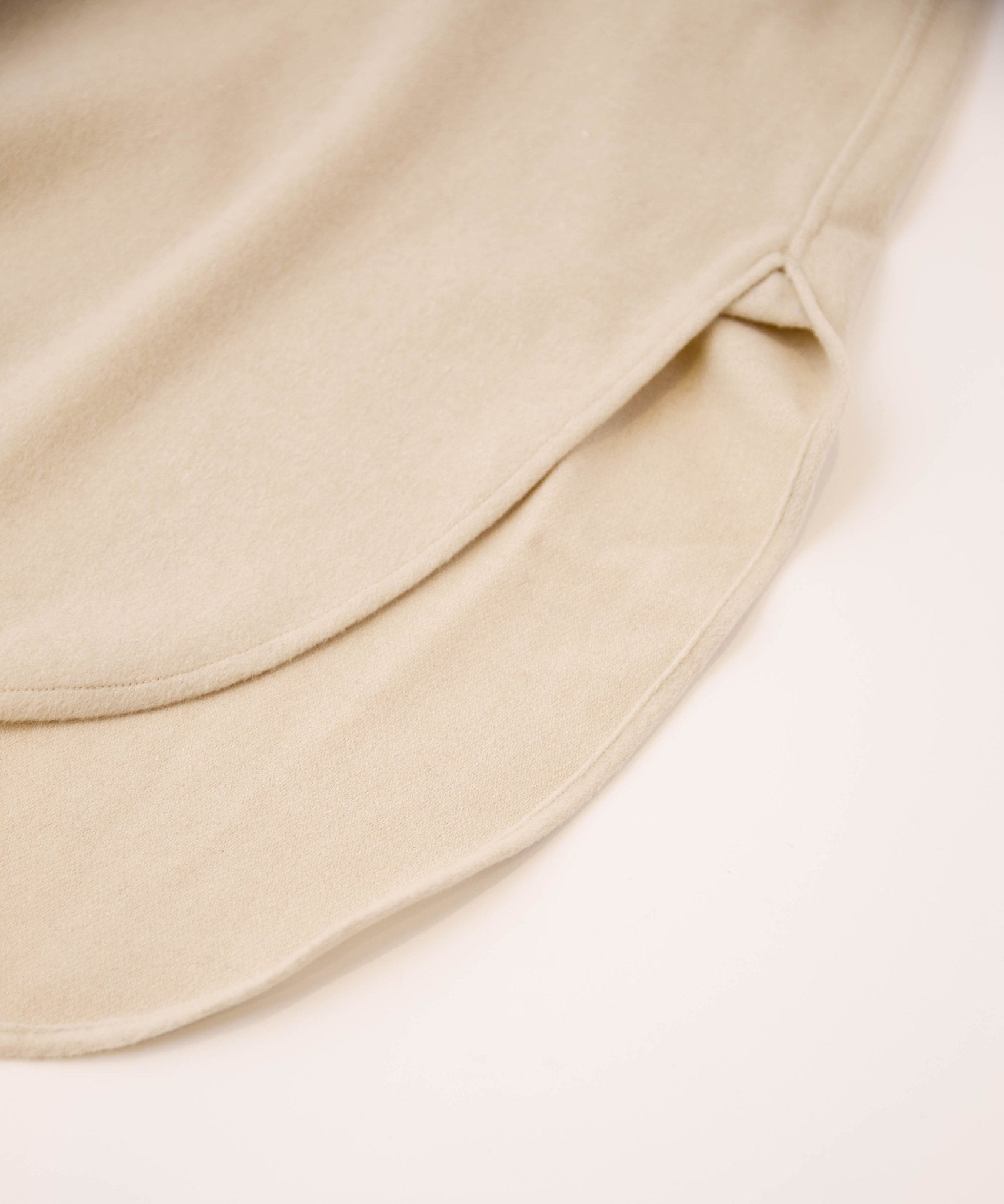 ウールジャージーシャツワンピース