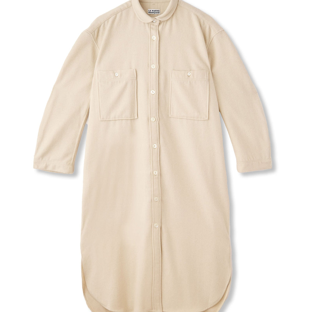 ウールジャージーシャツワンピース — LA MARINE FRANCAISE ウールジャージーシャツワンピース — LA MARINE FRANCAISE