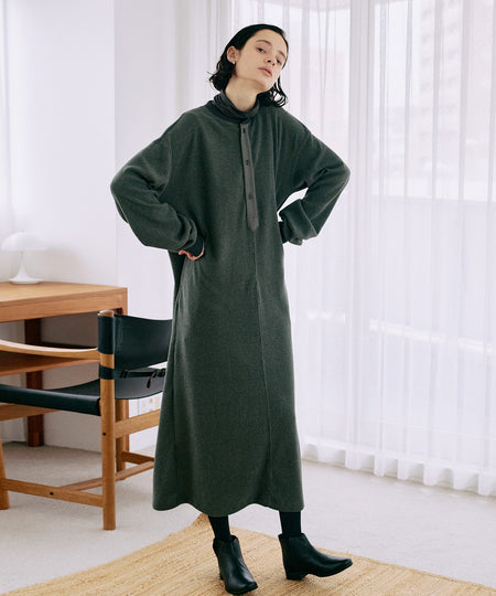 リブスキッパーワンピース