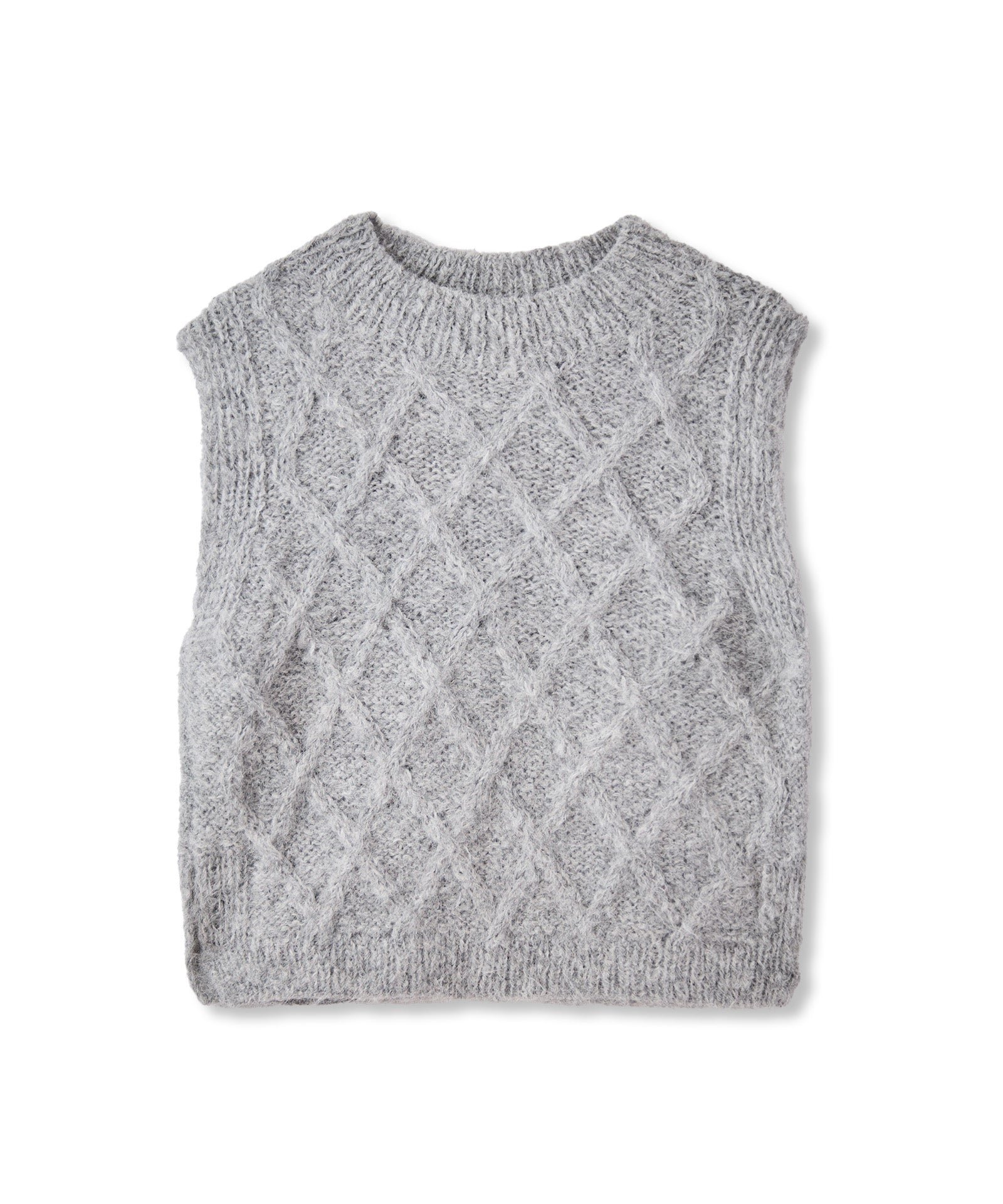 【PERU KNIT】SURIアルパカ柄編みベスト