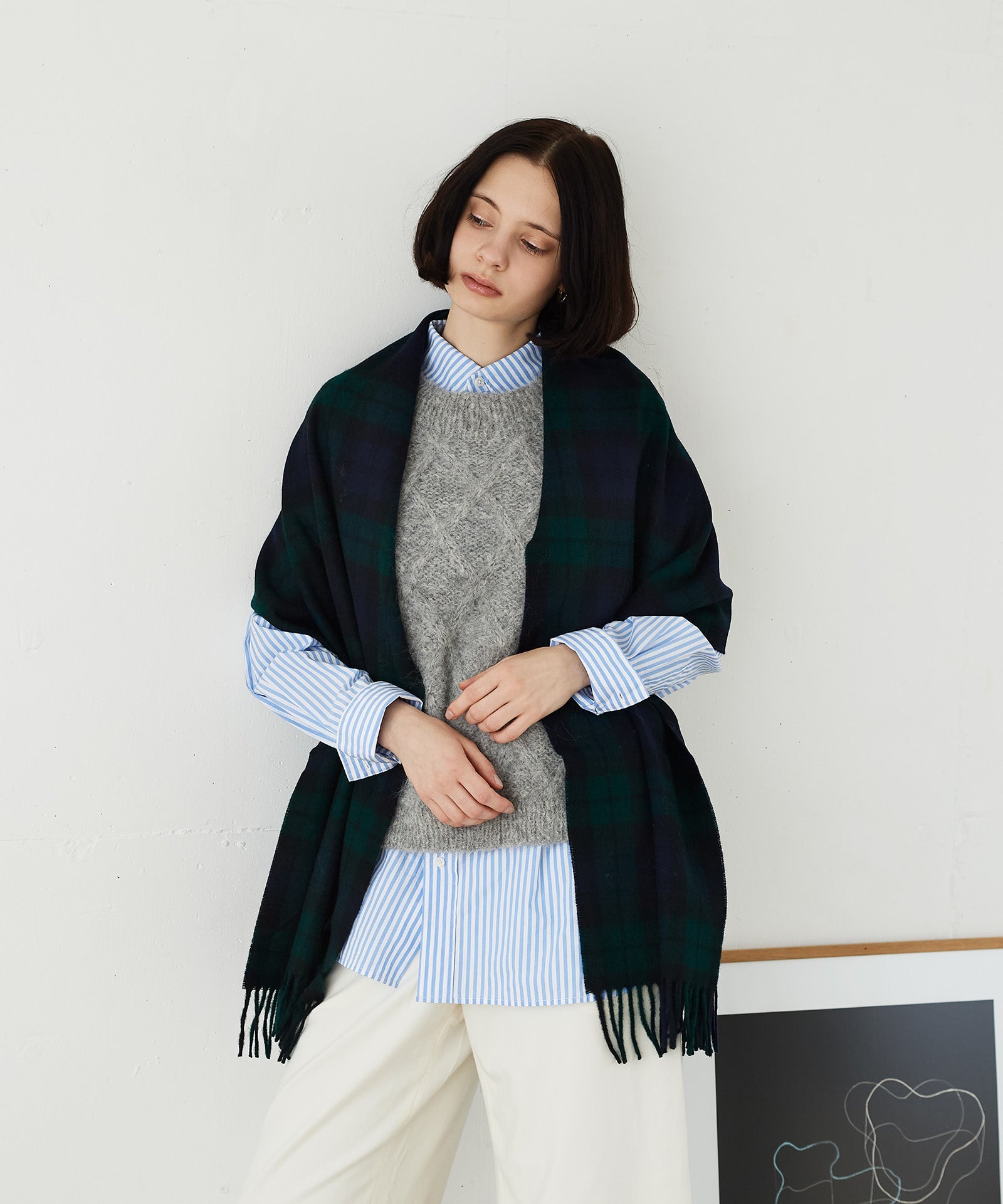 【PERU KNIT】SURIアルパカ柄編みベスト