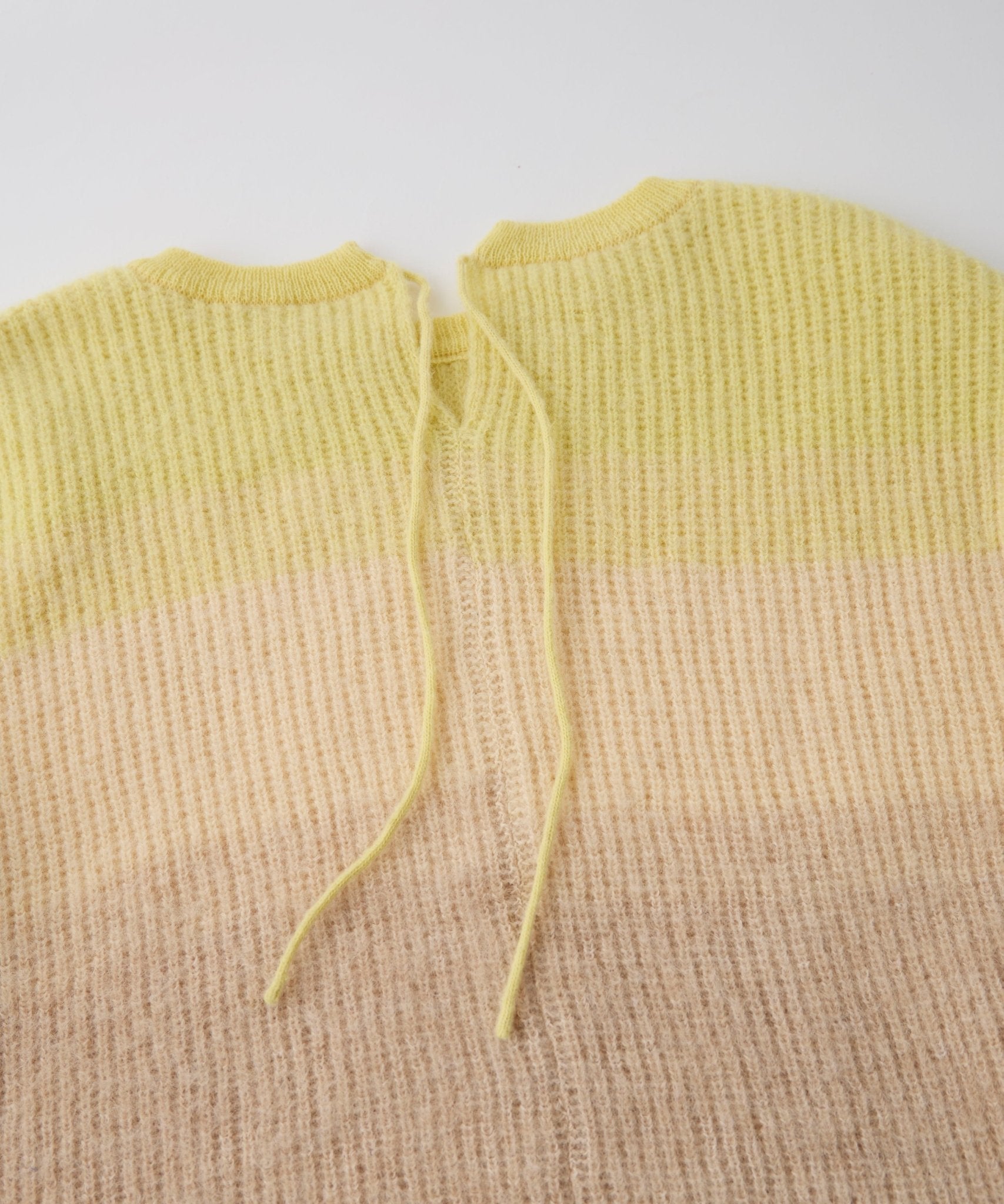 【Porter des boutons 】 別注モヘア2wayニット