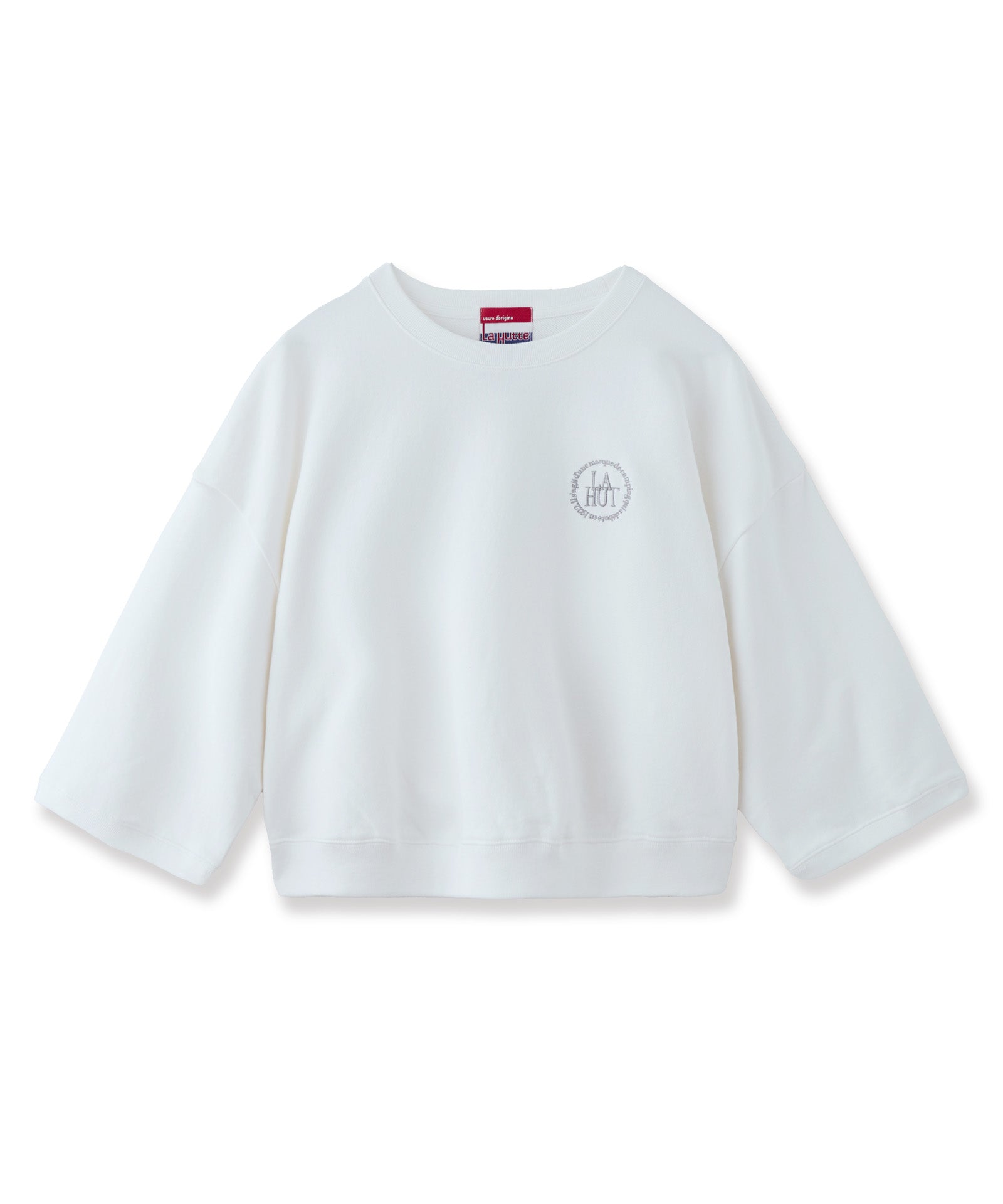 【LA HUTTE】別注クロップドスウェット