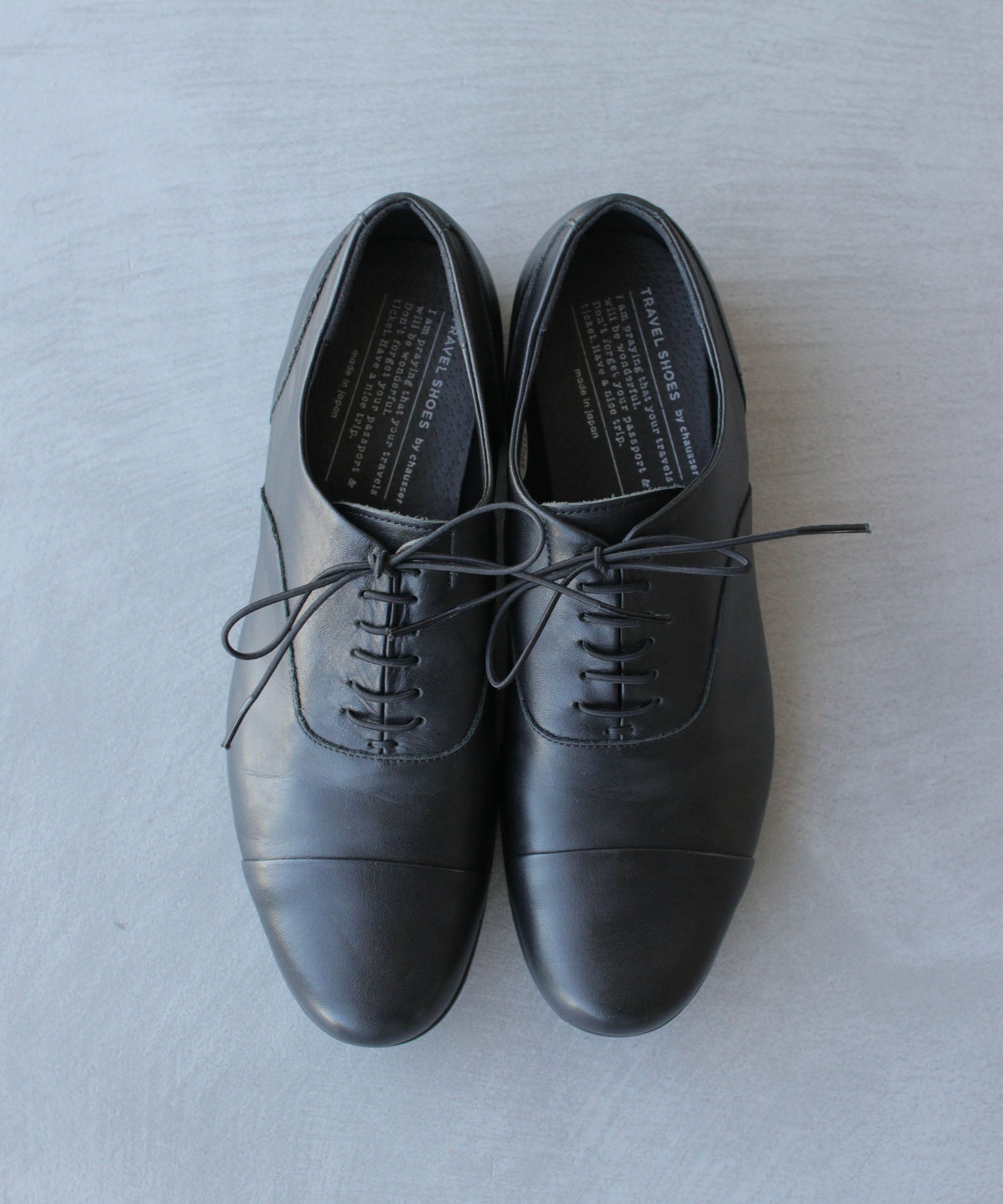 【chausser】TRAVEL SHOES レースアップ