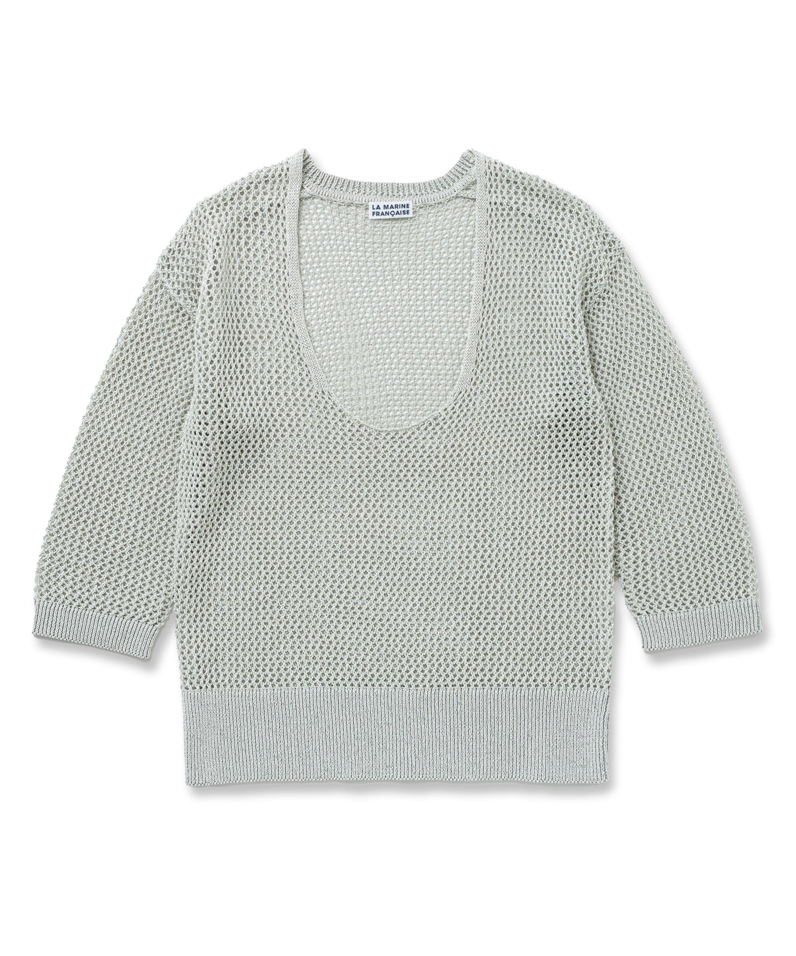＜5月発売予定＞ペーパーヤーンUネックプルオーバー