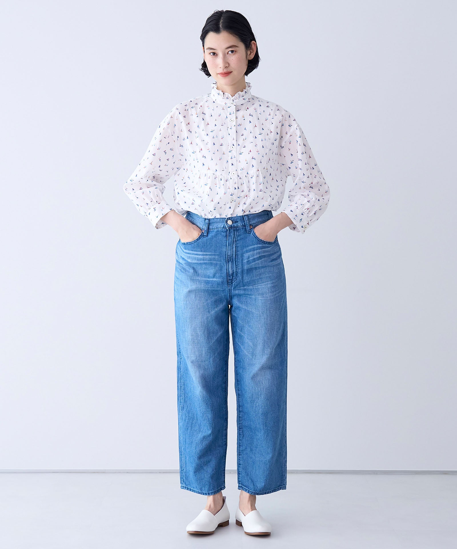 【caqu】FS linen ankle boy's