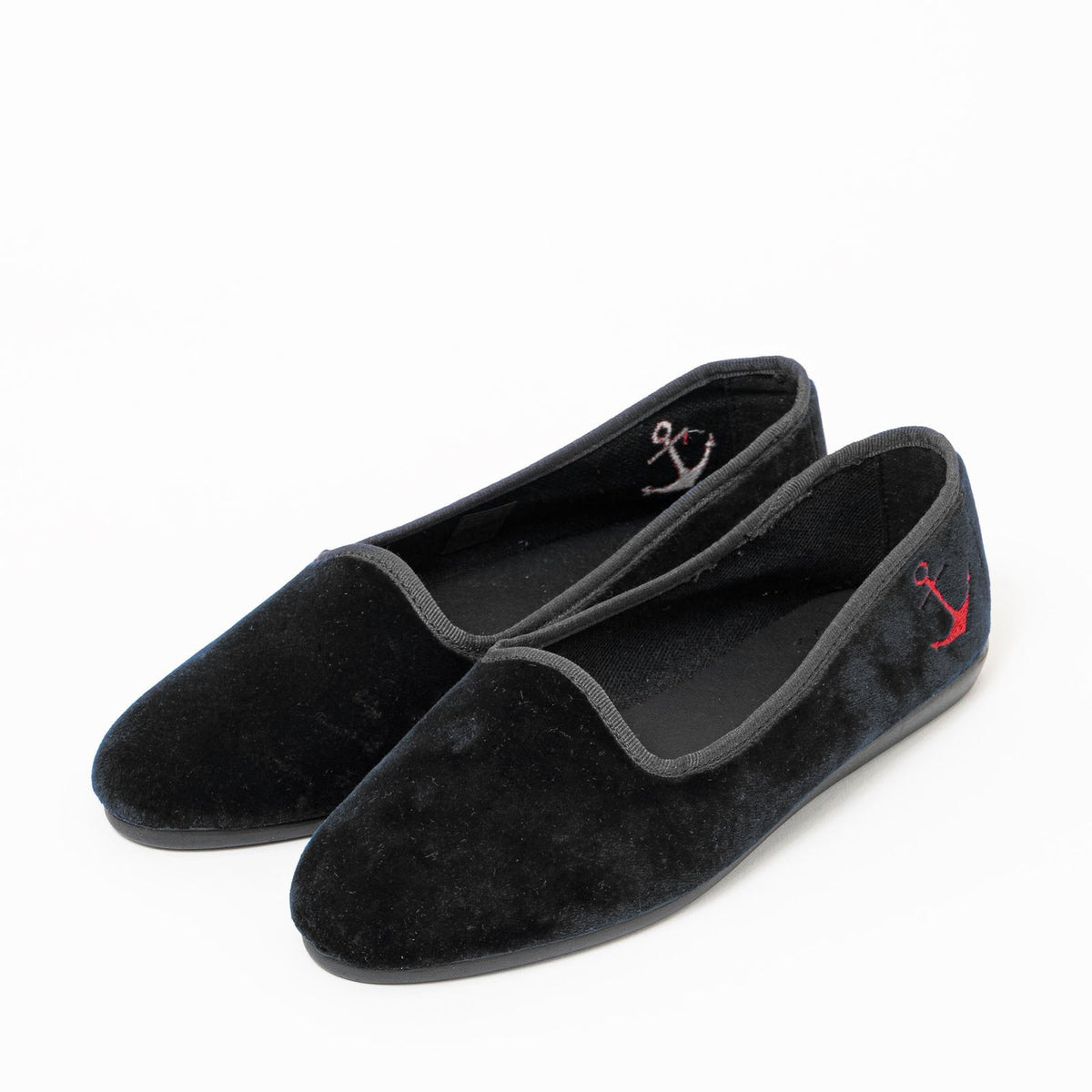 SKA/スカ】 別注ベロアフラットシューズ — LA MARINE FRANCAISE SKA/スカ】 別注ベロアフラットシューズ — LA MARINE FRANCAISE