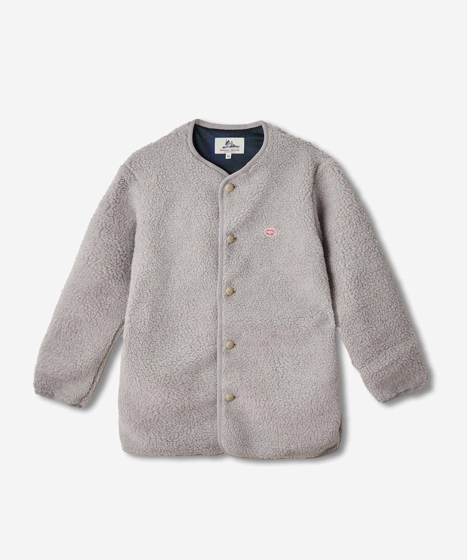 【VINCENT ET MIREILLE 】BOA CARDIGAN（SOLID）