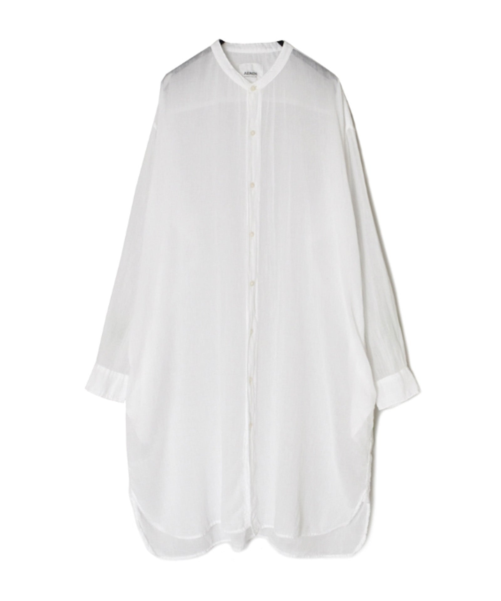 【ARMEN】60s SINGLE GAUZE UTILITY LONG SHIRT