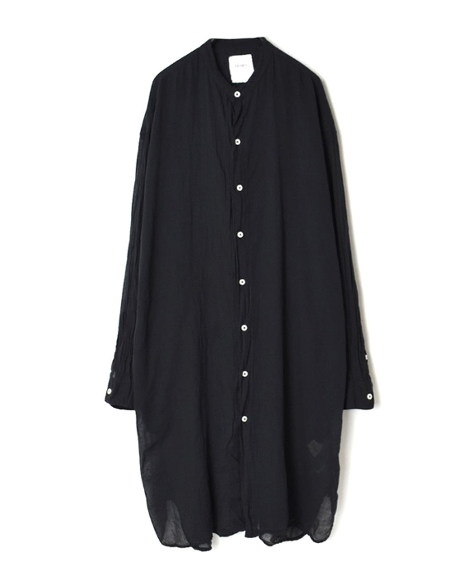 【ARMEN】60s SINGLE GAUZE UTILITY LONG SHIRT