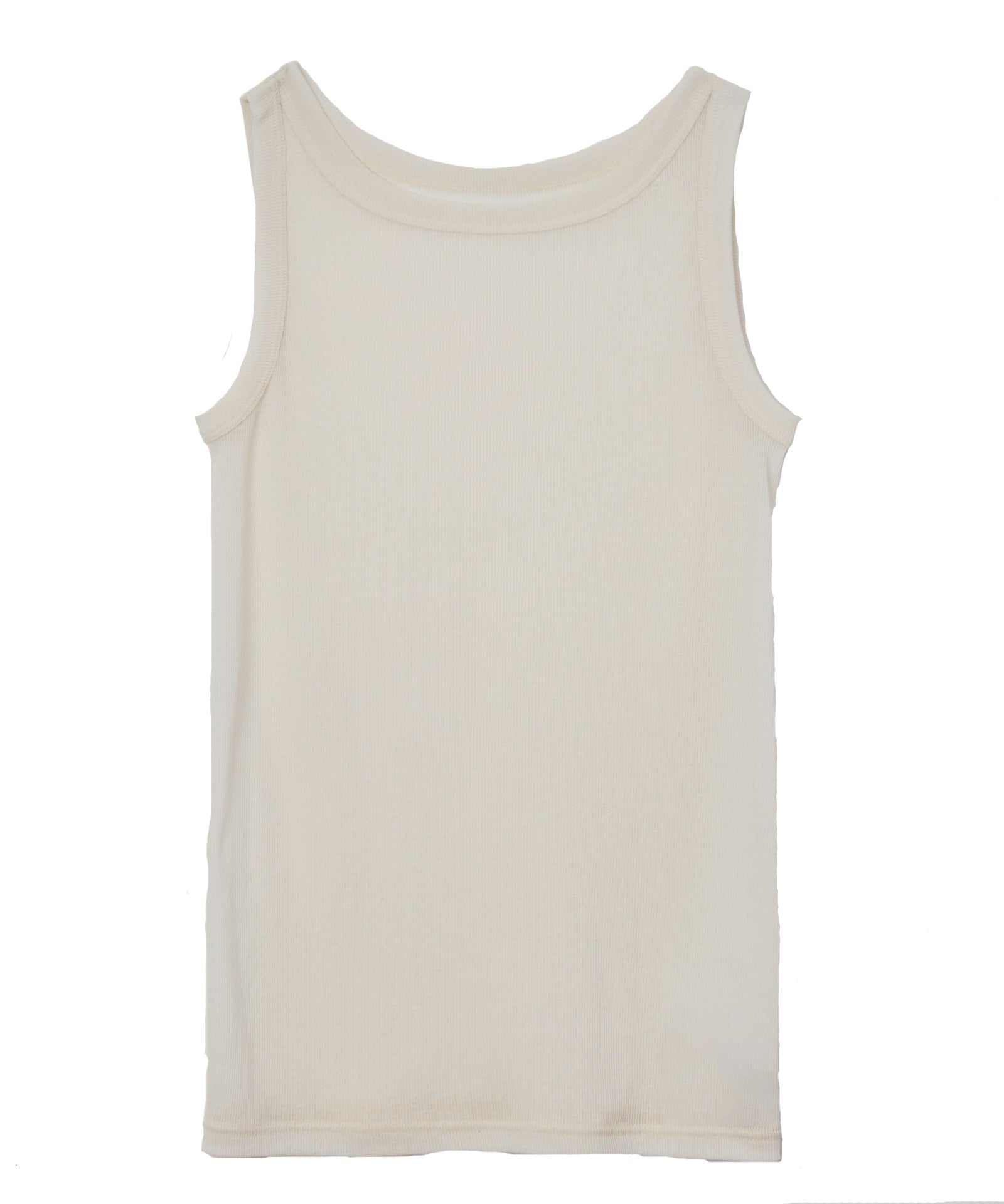 【Audrey and John Wad】 A/J シアーテレコタンクトップ