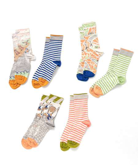 【Bonne Maison 】The Book PARIS 2setソックス