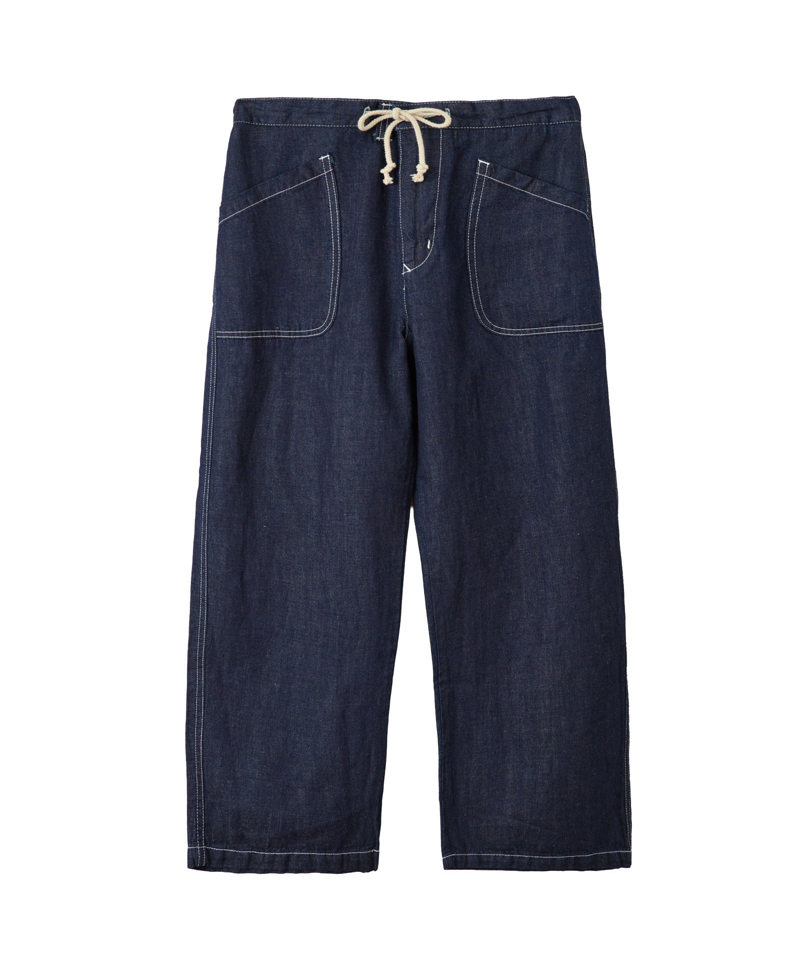 【caqu】FS linen eazy wide PT