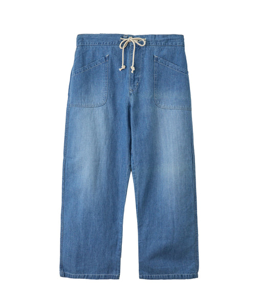 【caqu】FS linen eazy wide PT