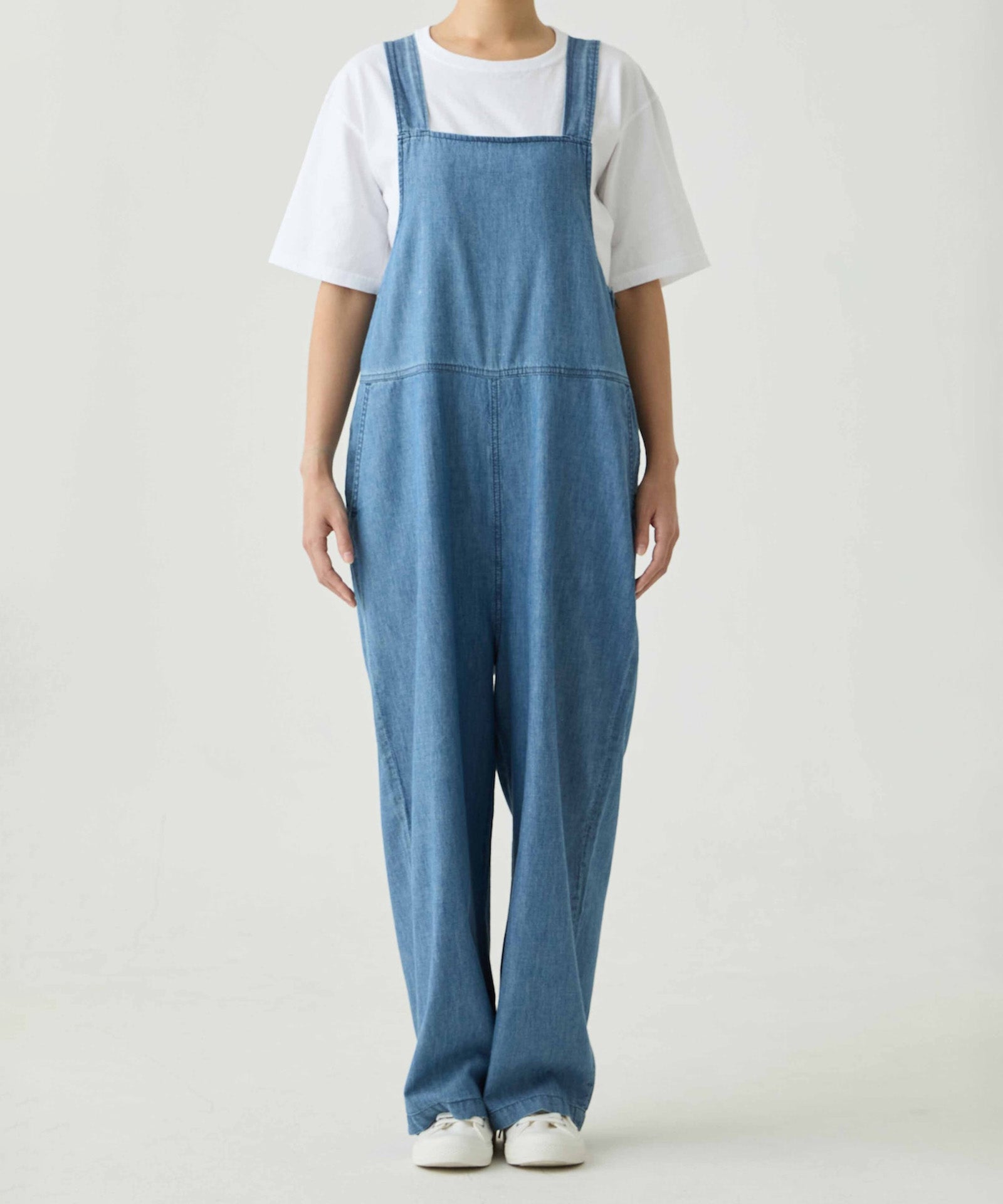 【caqu】simple salopette