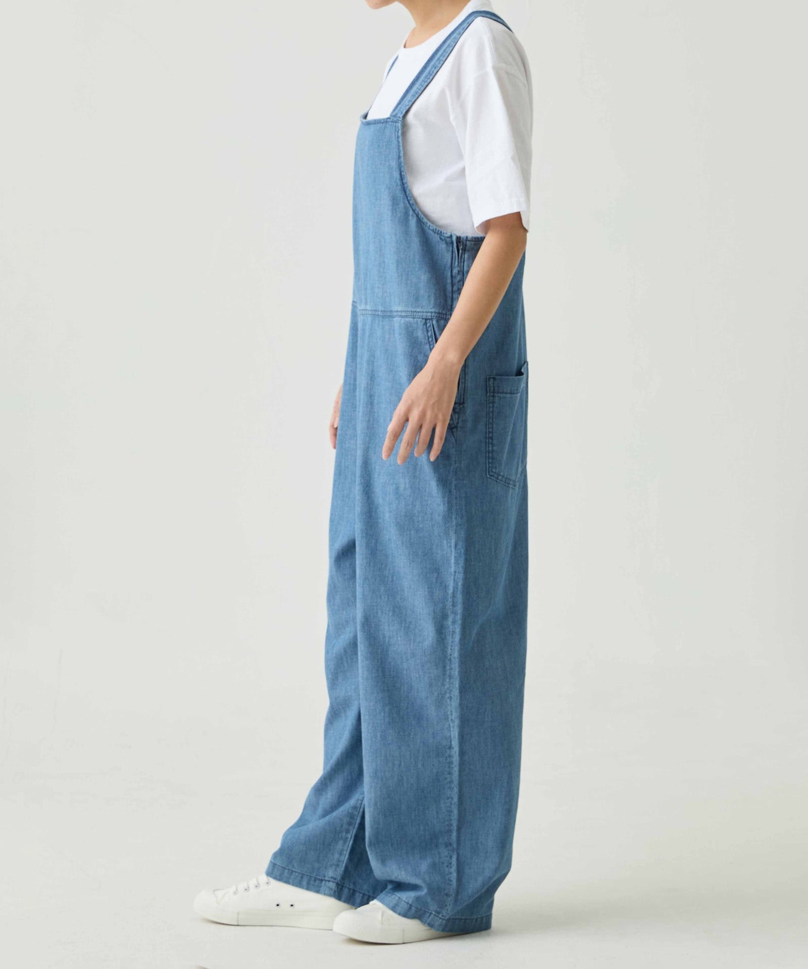 【caqu】simple salopette