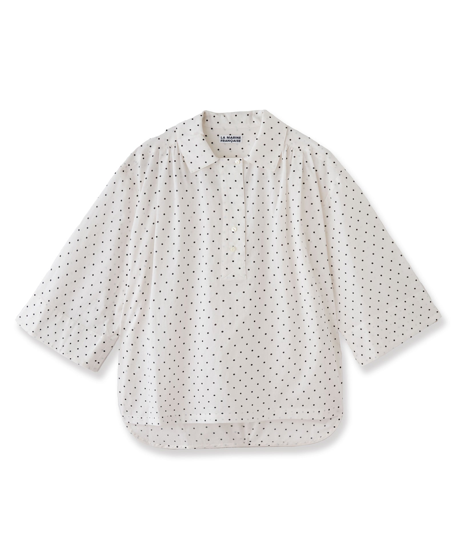 dot et noir スキッパーブラウス