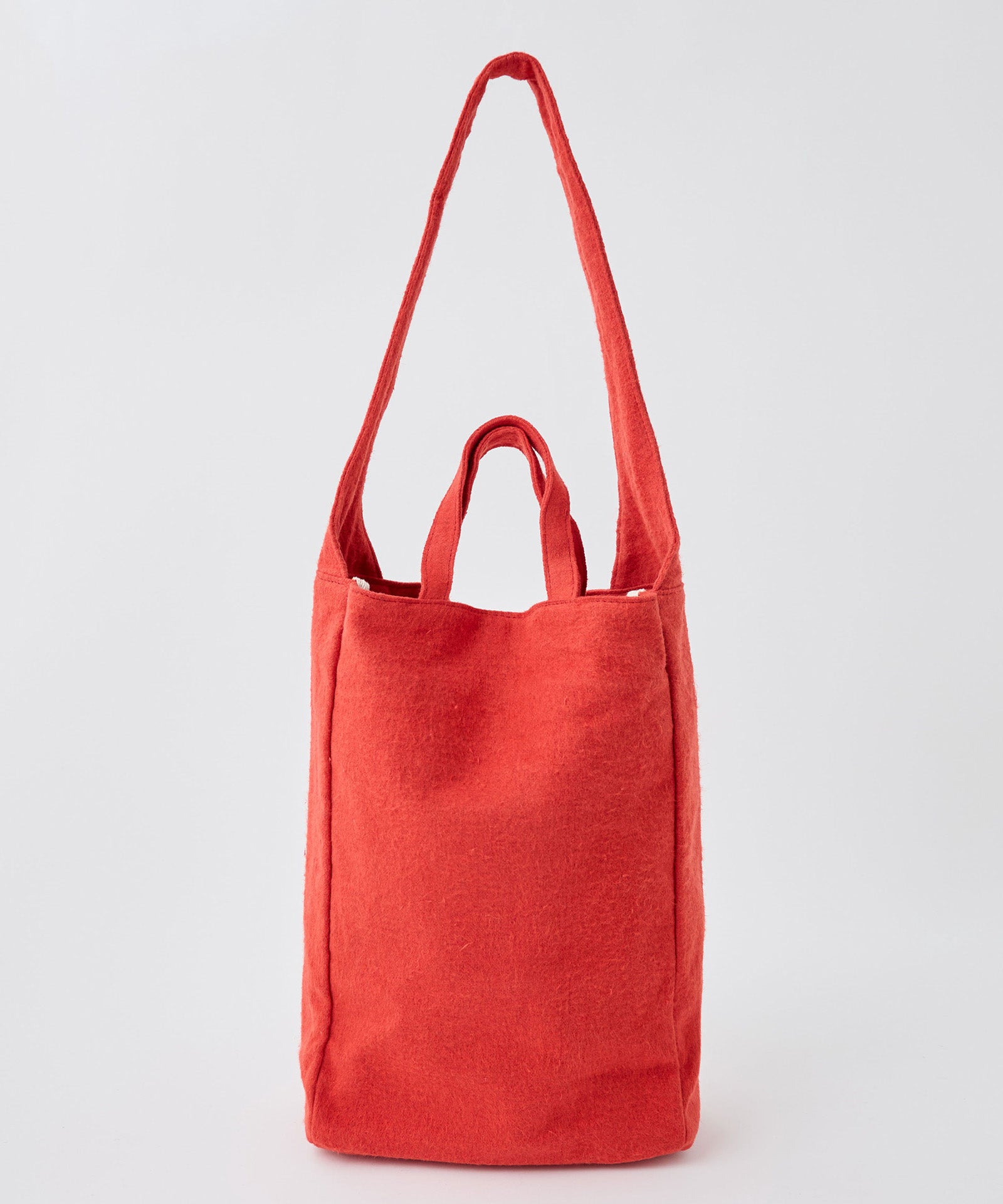【 EARTH MADE 】BRUSHED LINEN 2WAY TALL TOTE