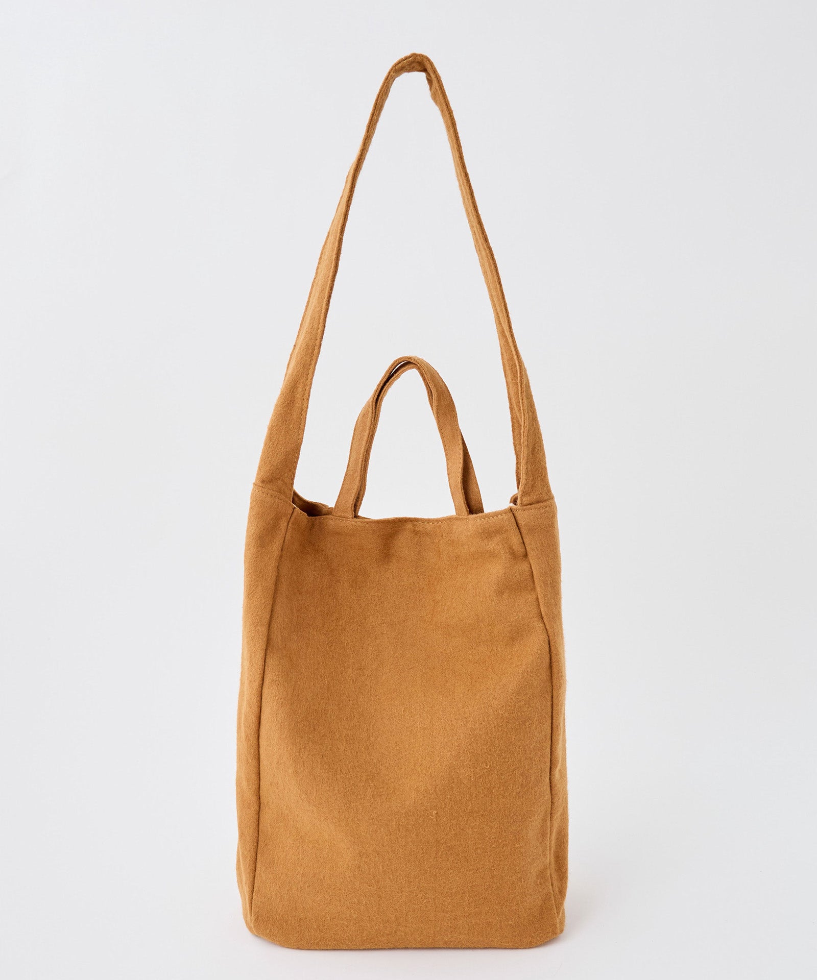 【 EARTH MADE 】BRUSHED LINEN 2WAY TALL TOTE