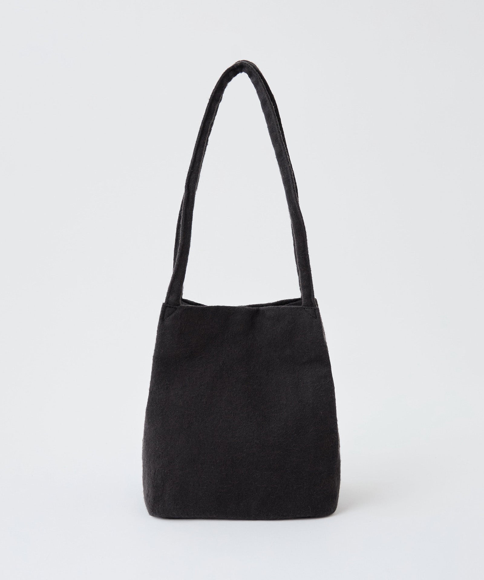 【 EARTH MADE 】BRUSHED LINEN THIN HANDLE MINI TOTE