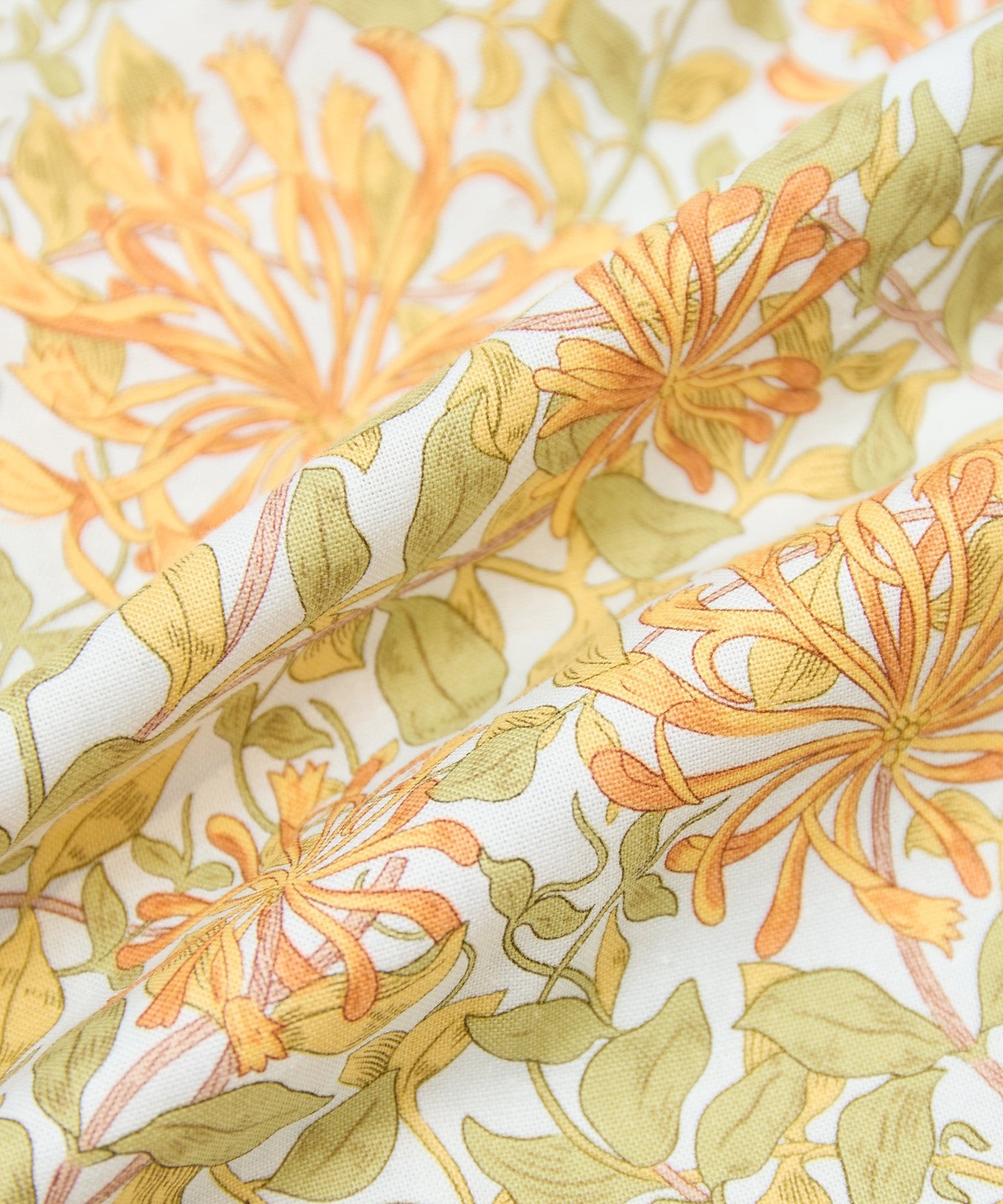 Fabric by BEST OF MORRIS プリントワンピース