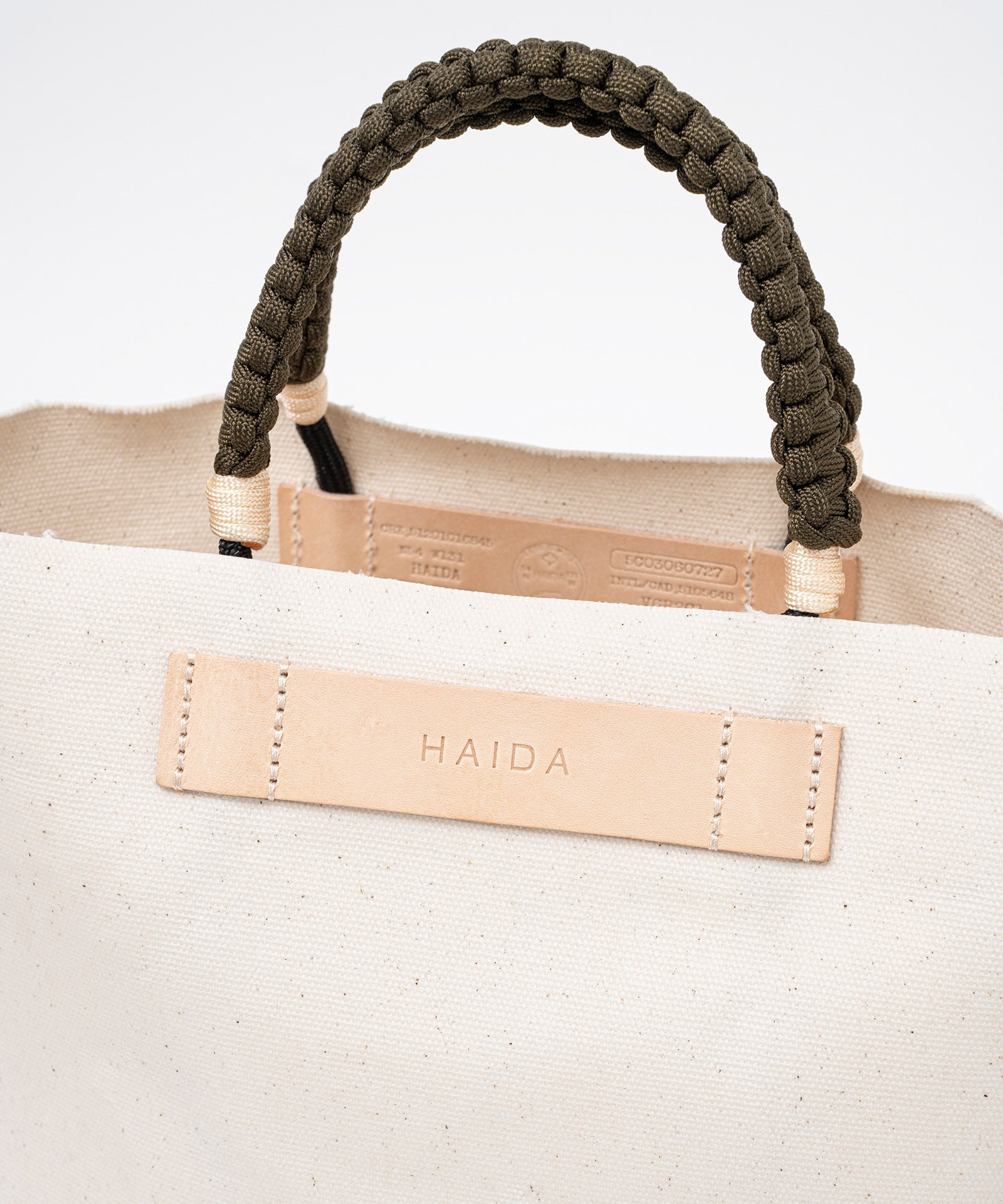 【HAIDA】PARAFIN CANVAS TOTE S