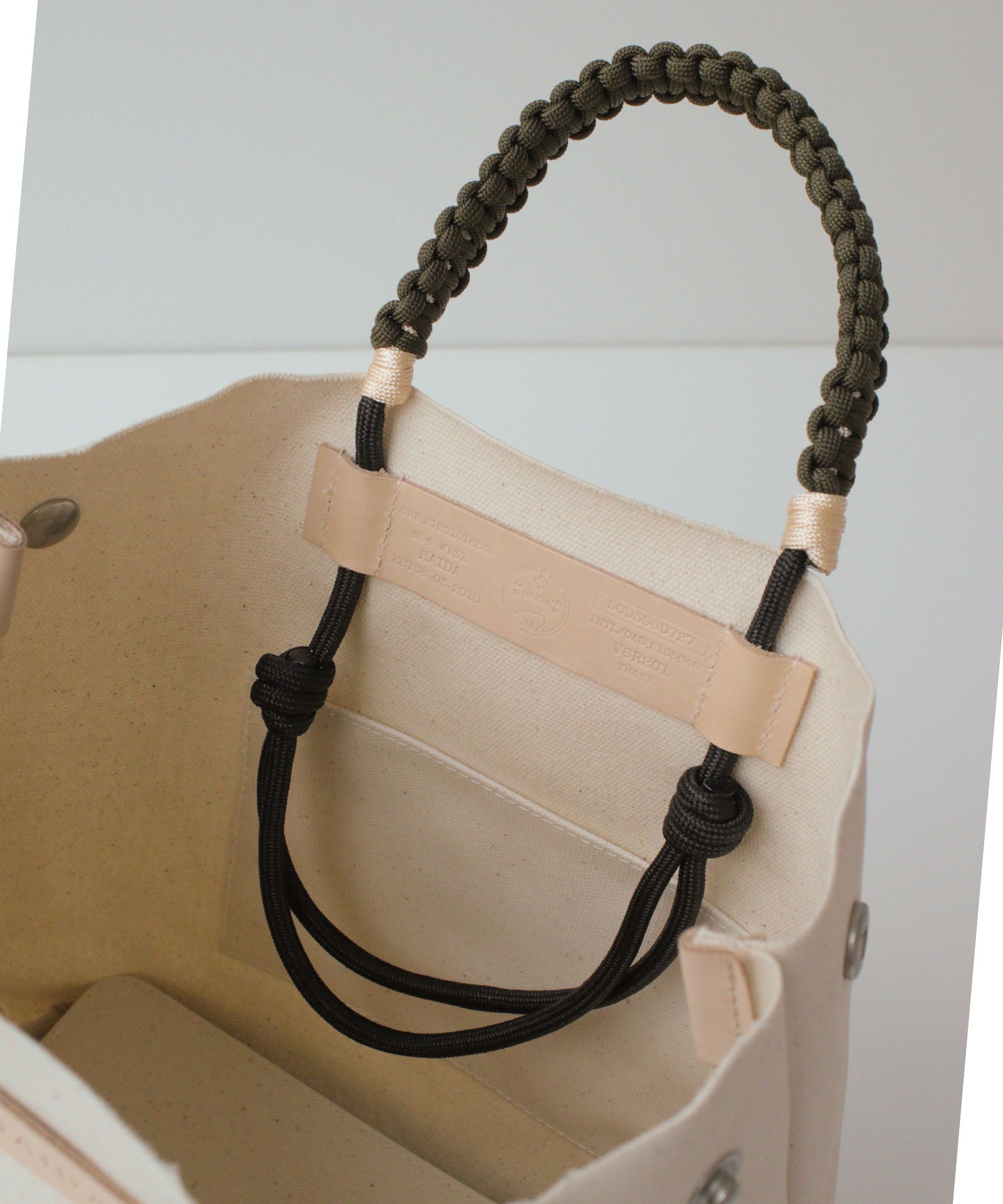 【HAIDA】PARAFIN CANVAS TOTE S
