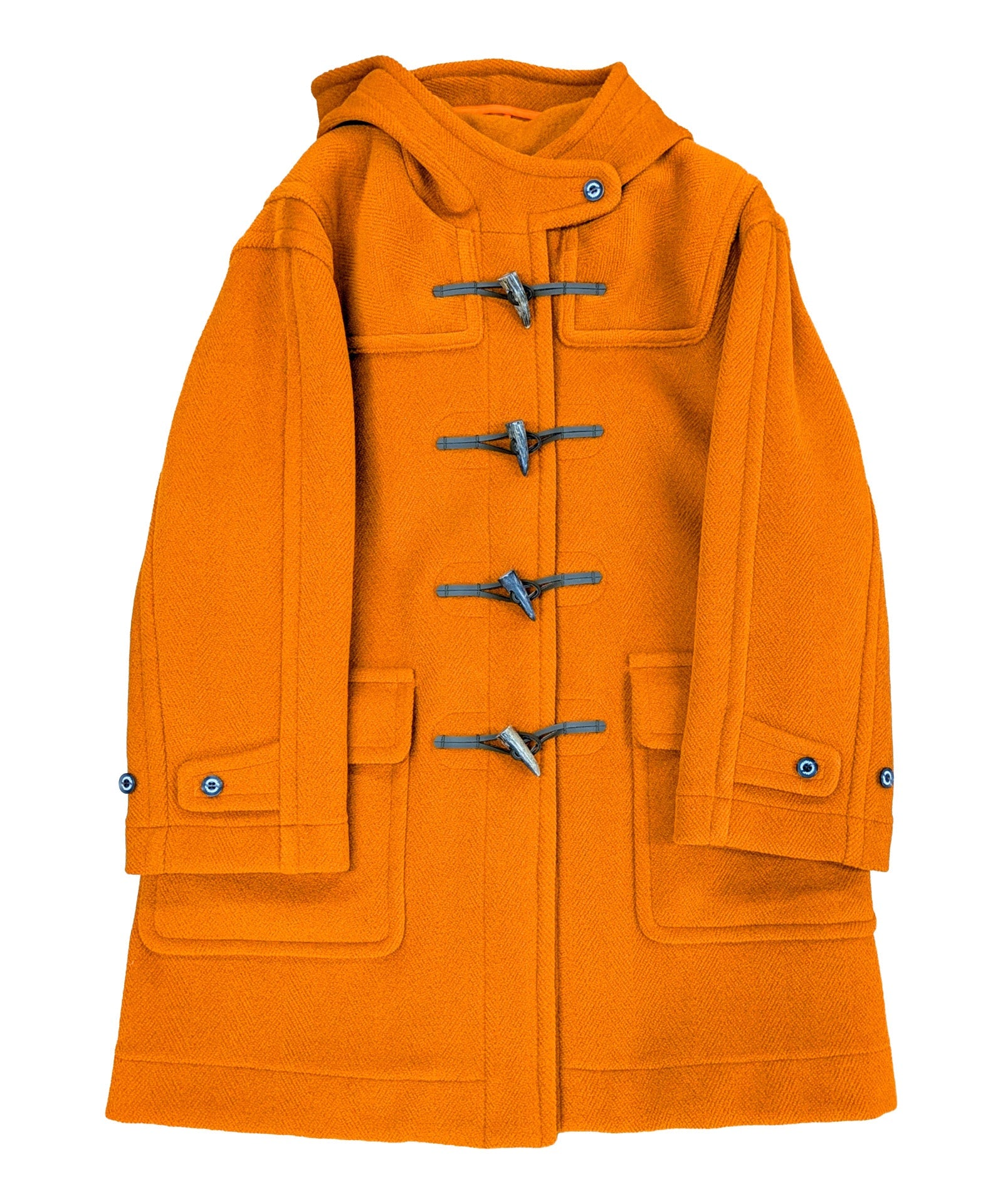 【INVERTERE/インバーティア】ウールヘリンボーンダッフルコート リラックスフィット