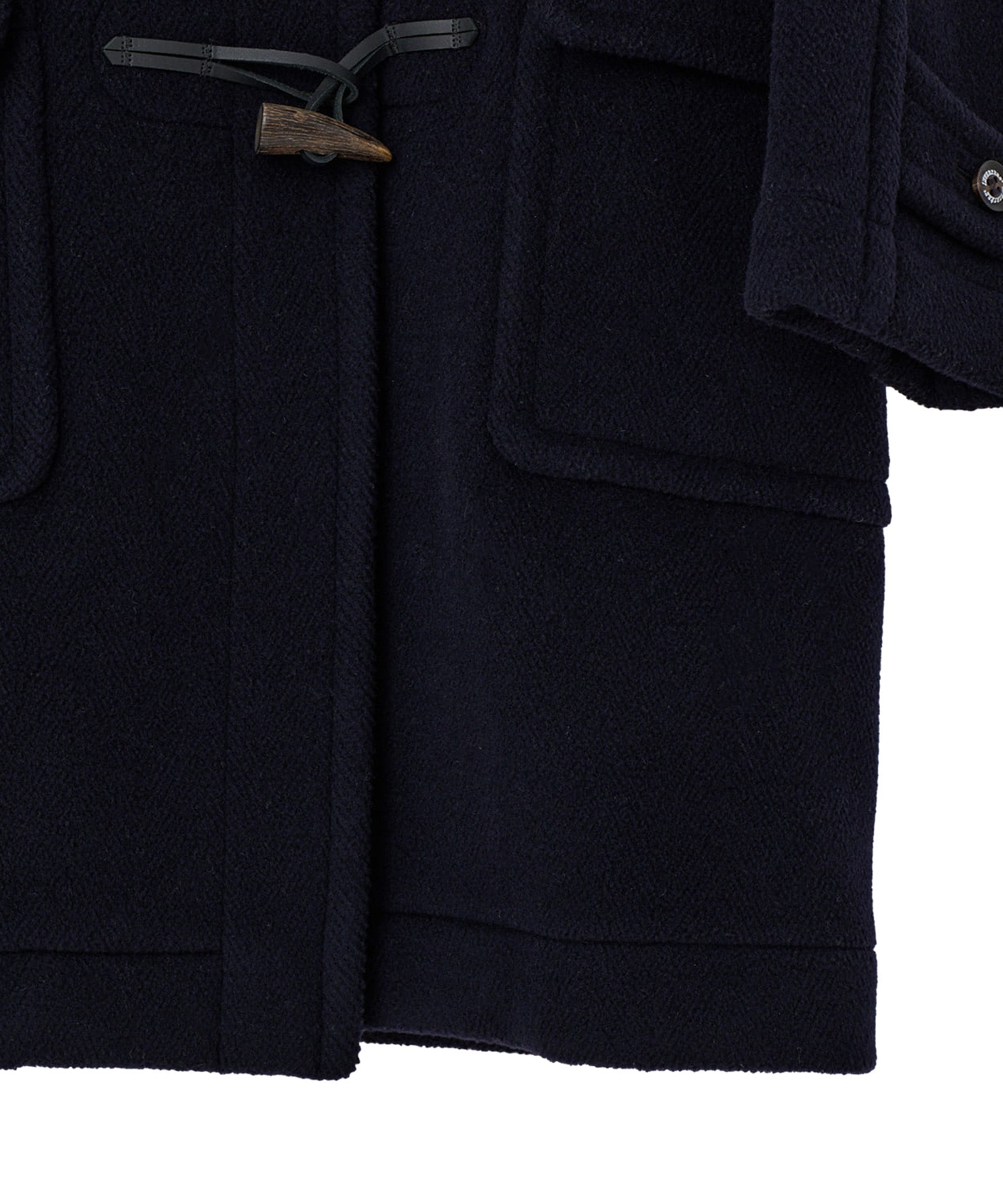 【INVERTERE/インバーティア】ウールヘリンボーンダッフルコート レギュラーフィット