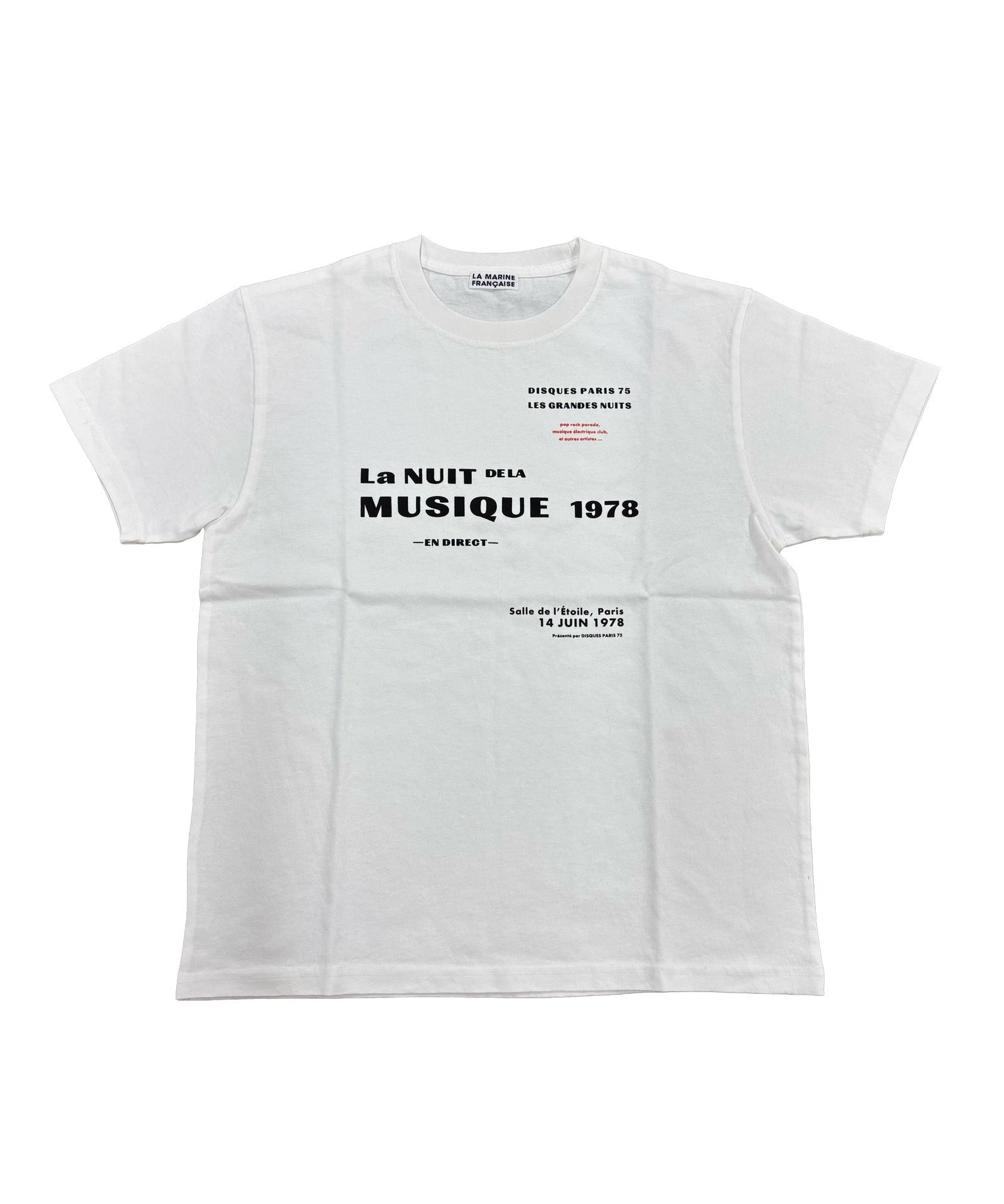La NUIT DE LA MUSIQUE Tシャツ
