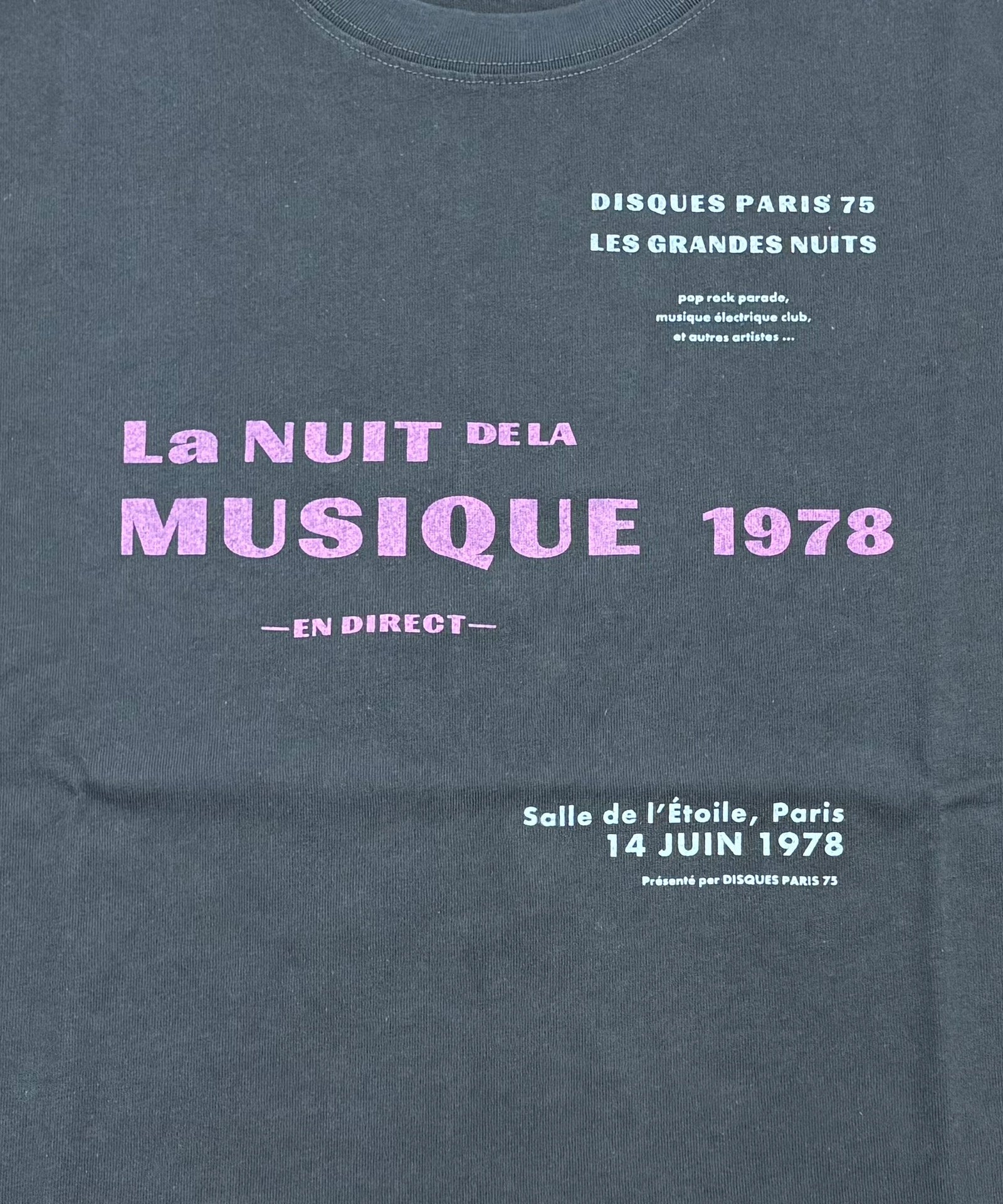 La NUIT DE LA MUSIQUE Tシャツ