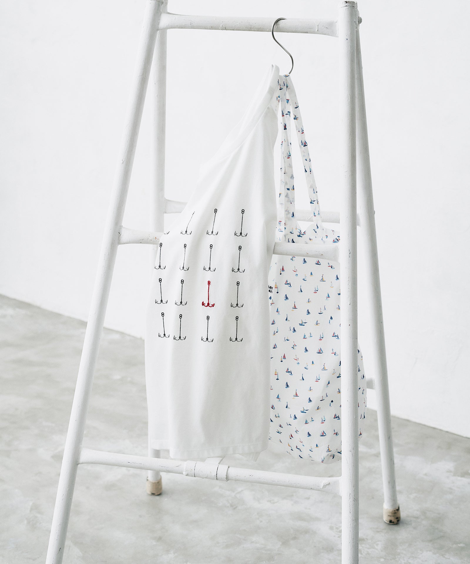 MARINEアーカイブ プリントバッグ