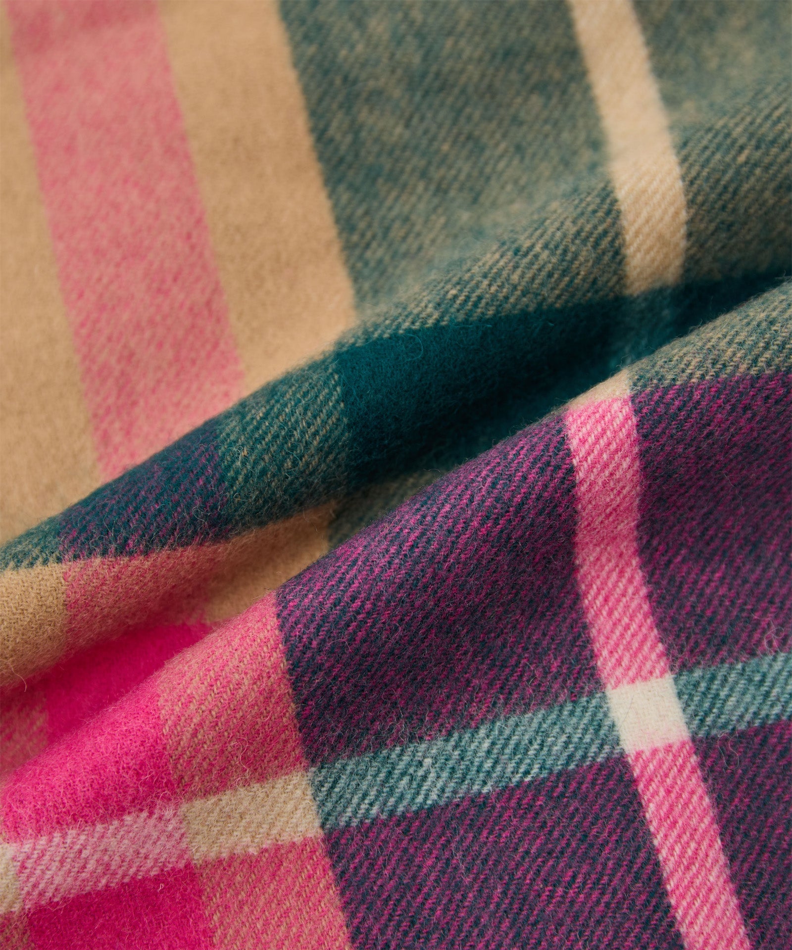 【Michel Beaudouin×TWEEDMILL 】チェックマフラー