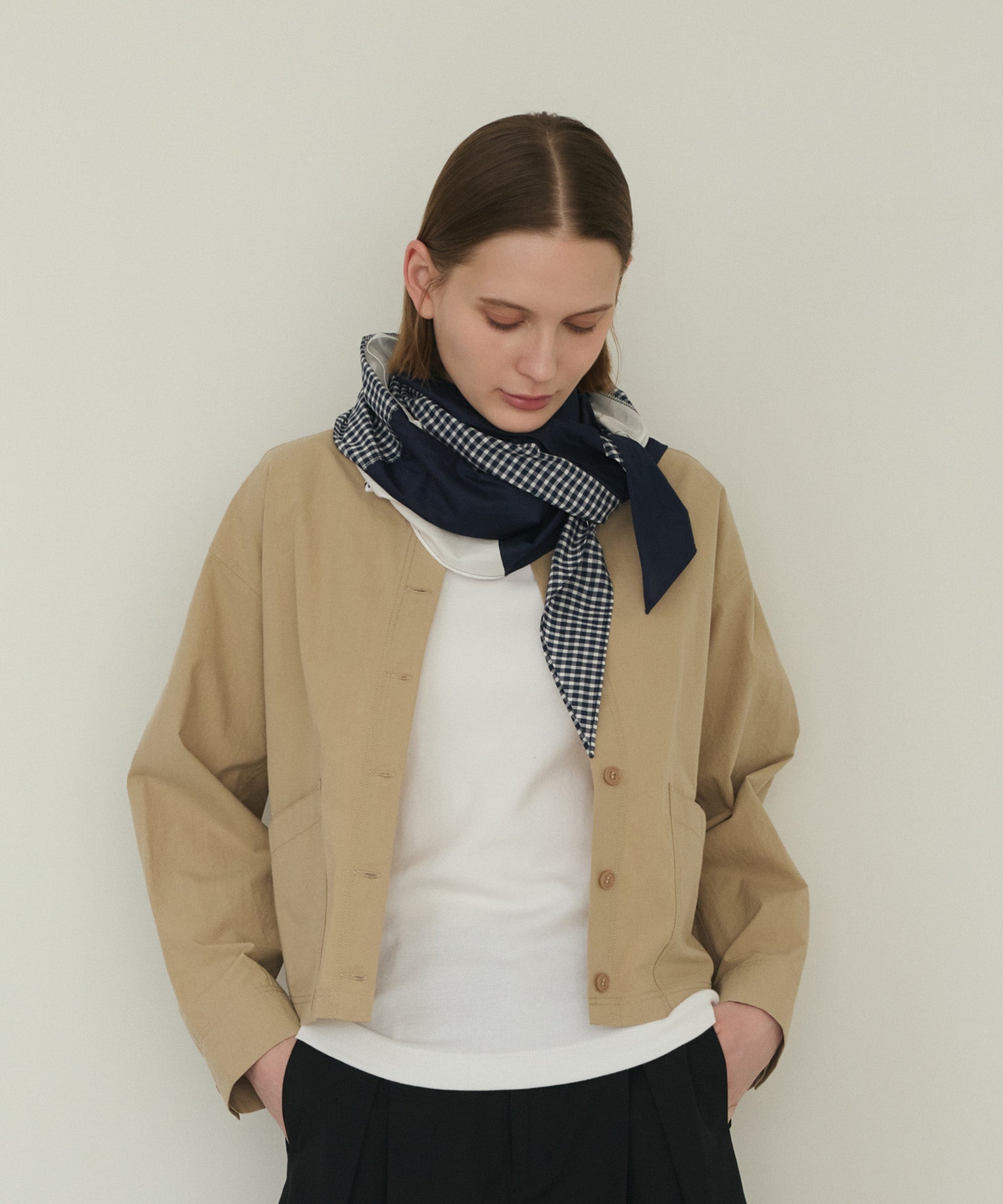 リバティプリントMIXストール