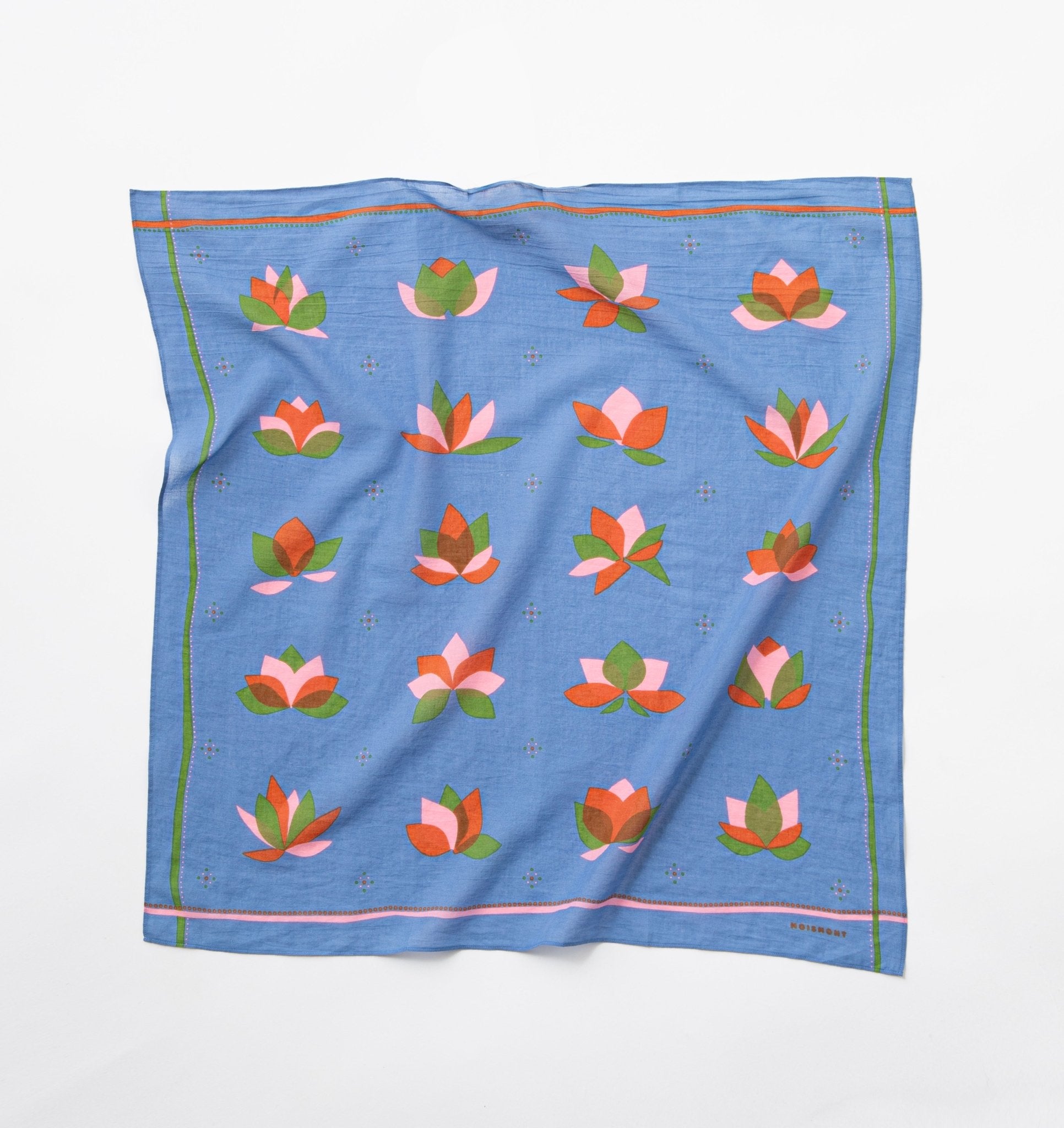 【MOISMONT】lotusスカーフ　65×65