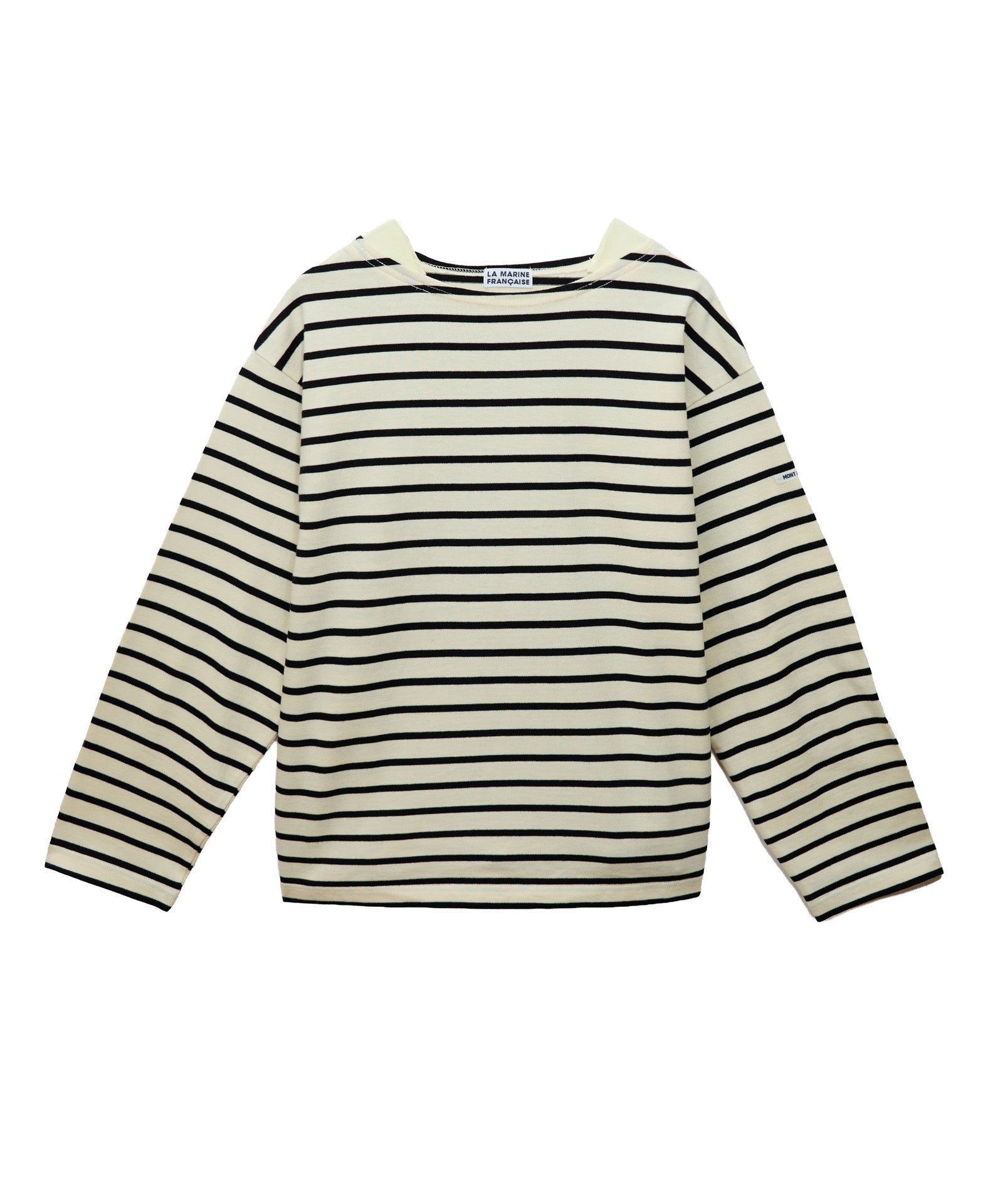 【MONT KEMMEL別注】エルボーパッチボーダープルオーバー