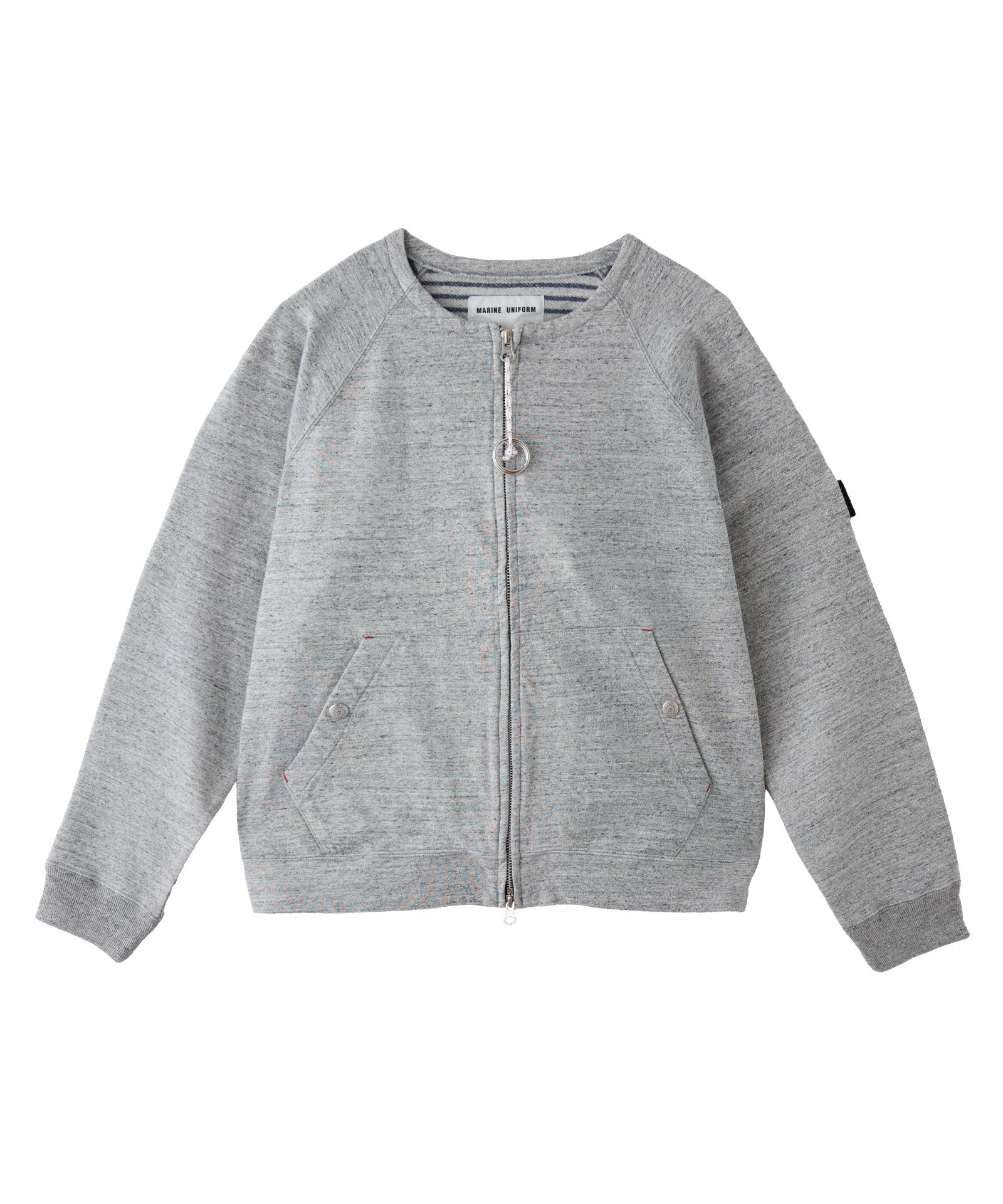 【NATIC】裏毛裏ボーダージャケット