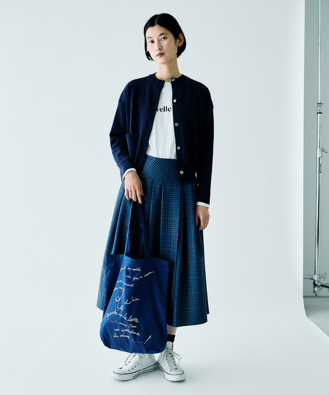 【O'Neil of Dublin】BASQUE SWING SKirt チェック