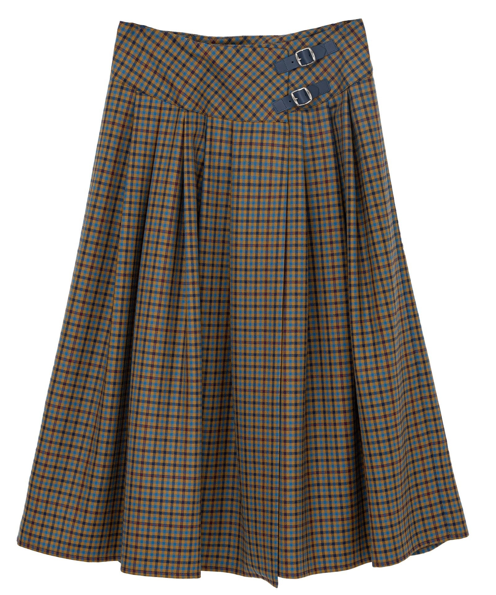 【O'Neil of Dublin】BASQUE SWING SKIRT チェック