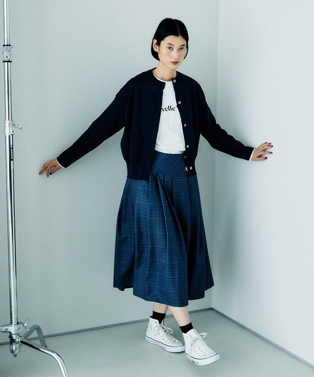 【O'Neil of Dublin】BASQUE SWING SKirt チェック